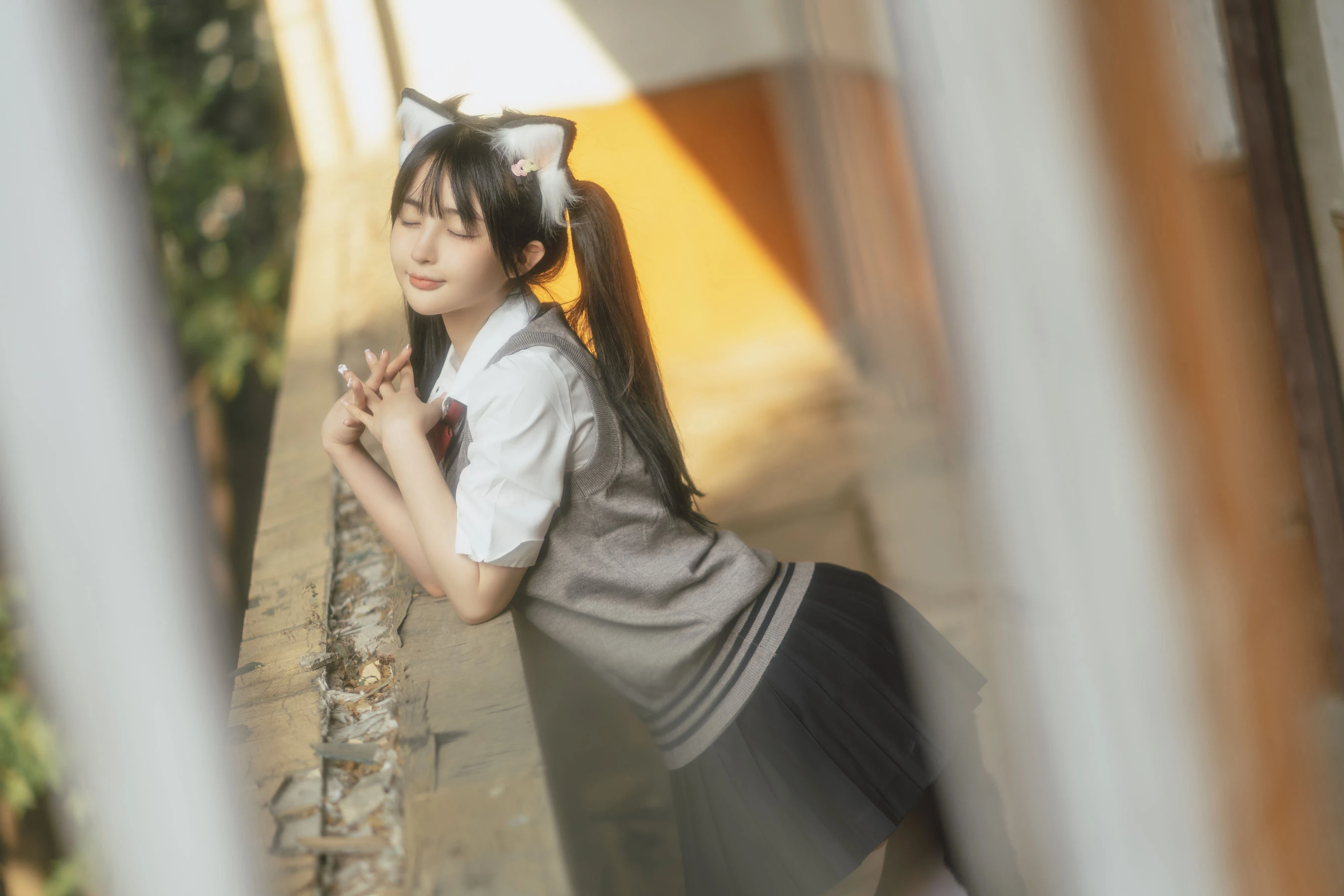 桜井宁宁 – 废墟JK [70P]插图3