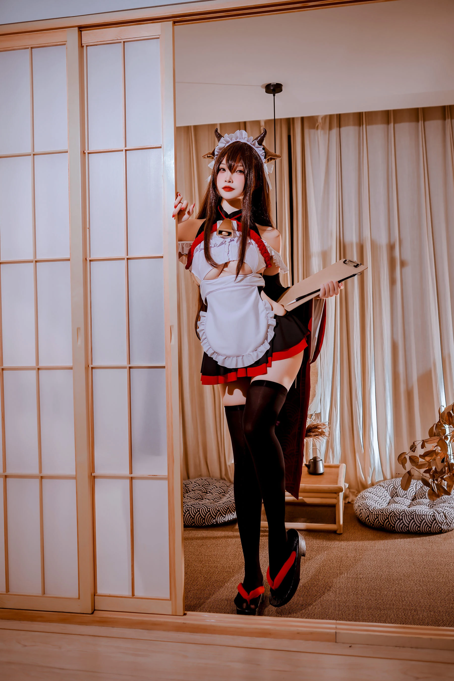 二佐Nisa – 碧蓝樫野女仆 [33P]插图4