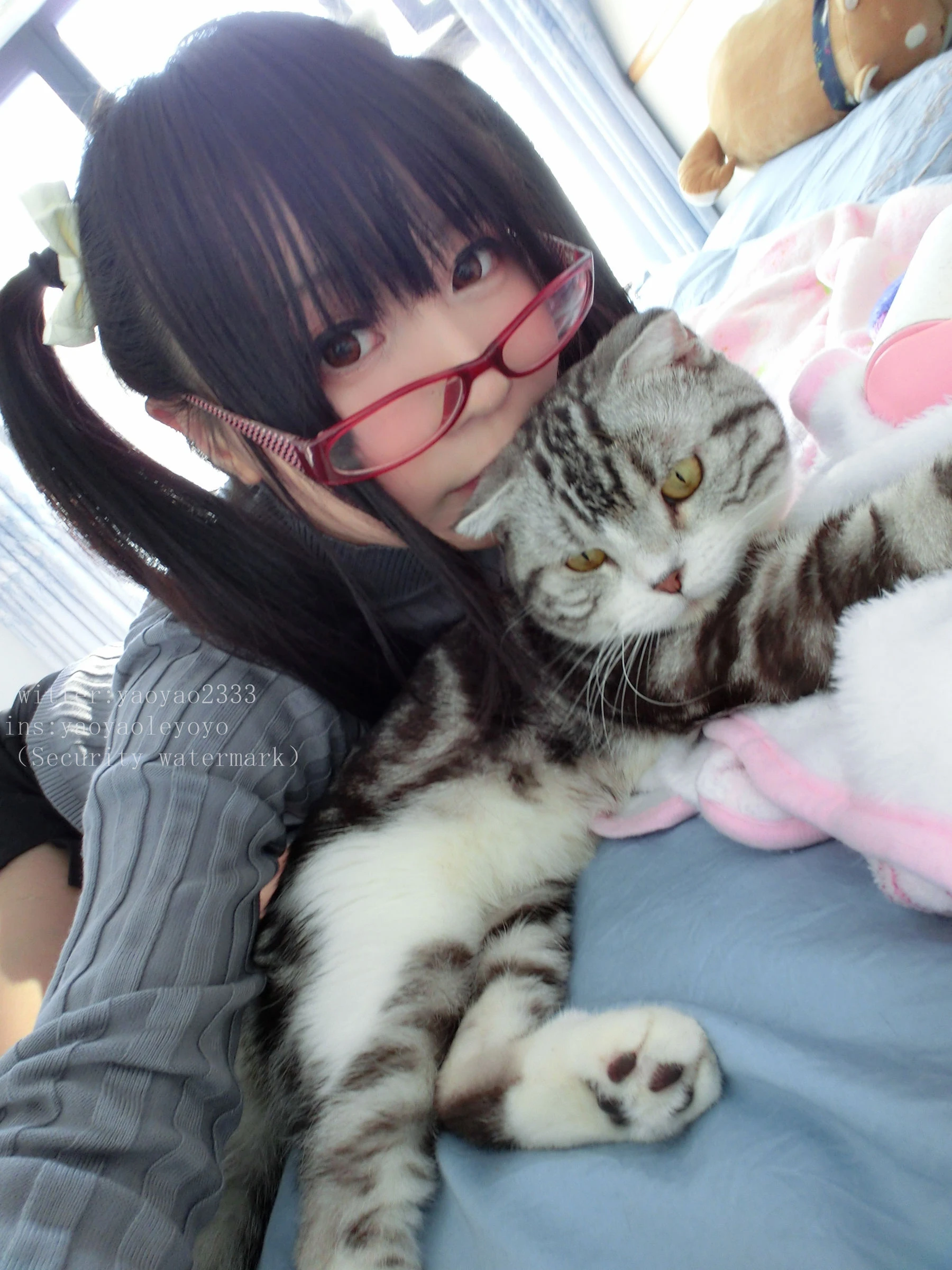萌妹子Coser摇摇乐yoyo 黑丝美少女插图7
