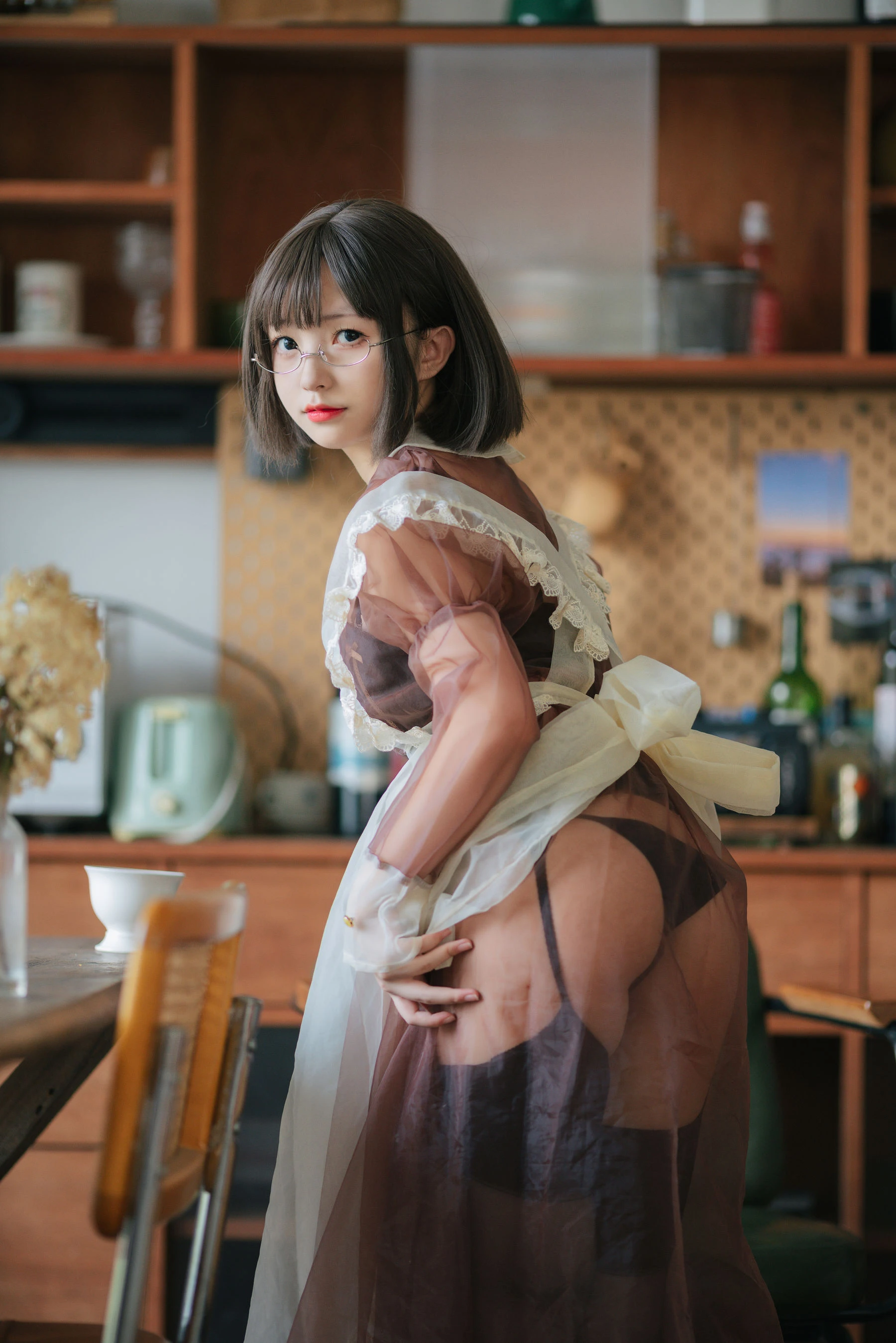 花铃 – 透明女仆 [89P]插图8