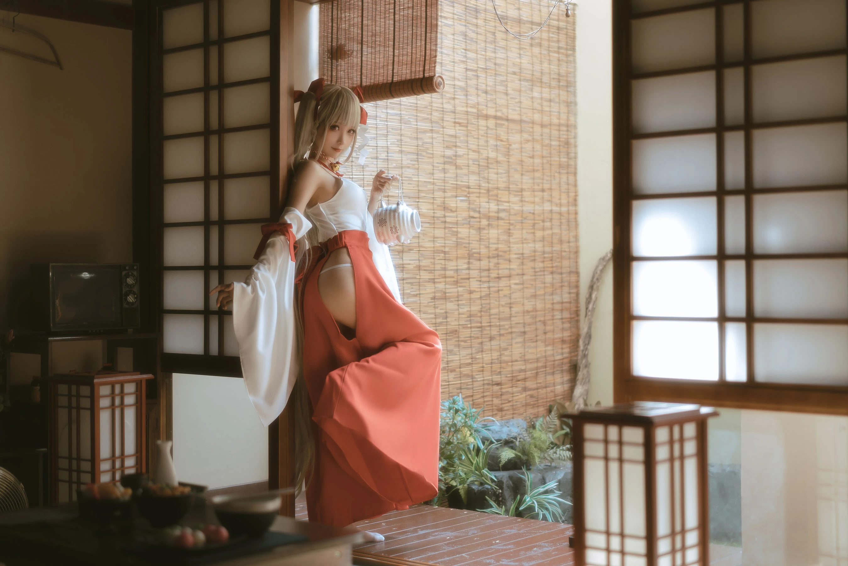 动漫博主蠢沫沫 – 可畏巫女 [55P]插图2