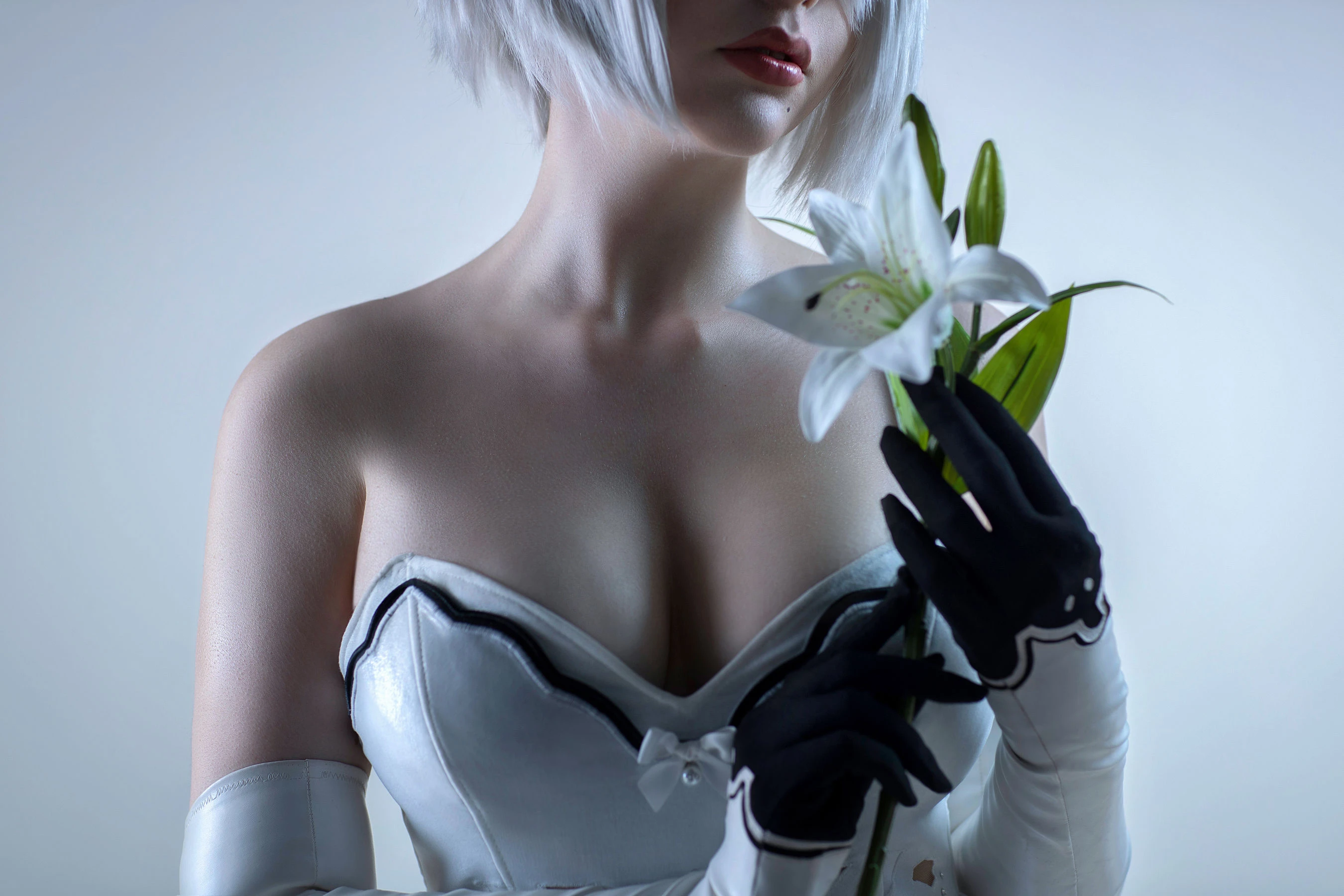 国外美女SayaTheFox – 2B Floral [10P]插图1