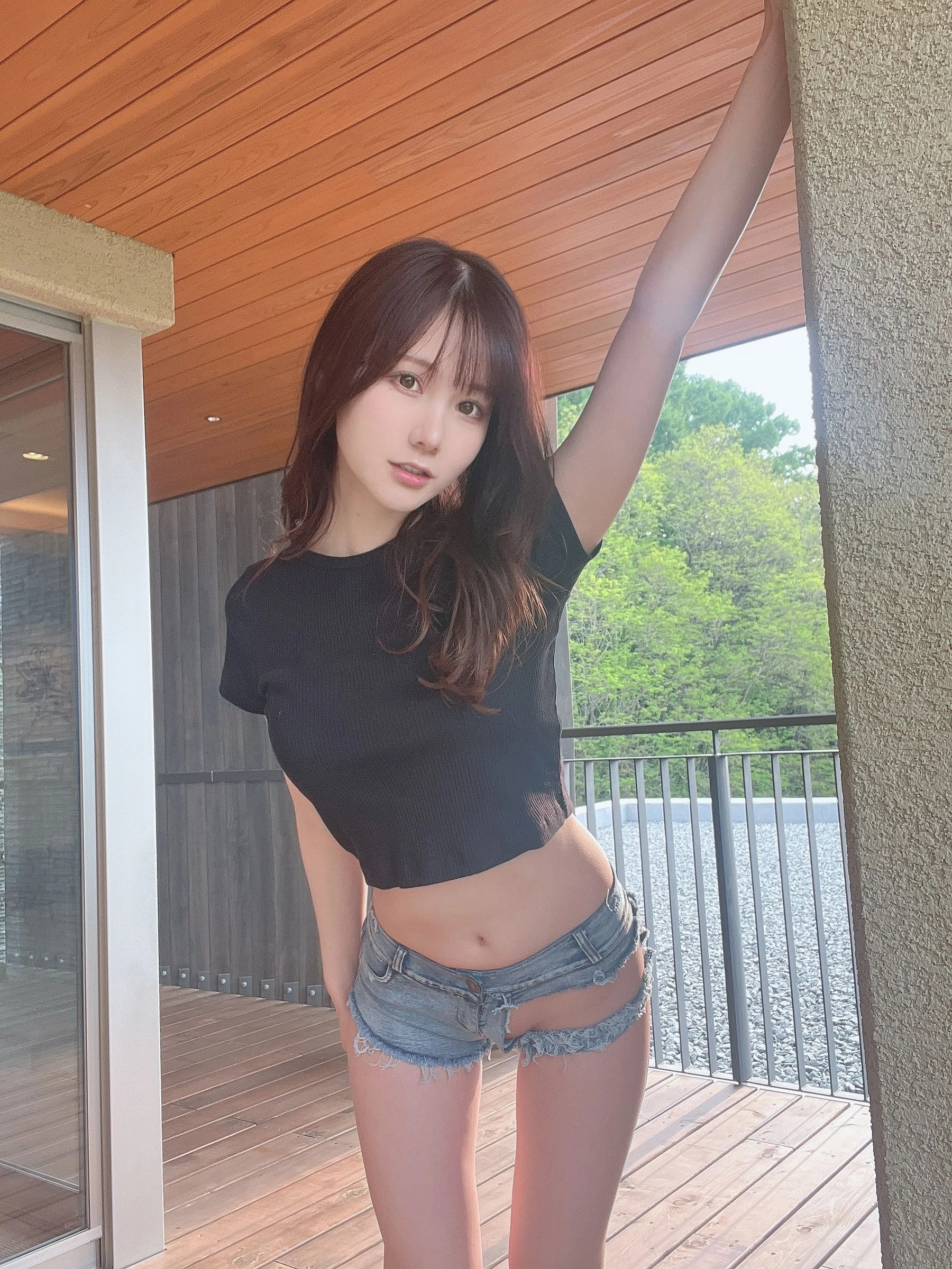 日本甜美COSERけんけん[fantia] 2022.05 大ダメージデニム插图2