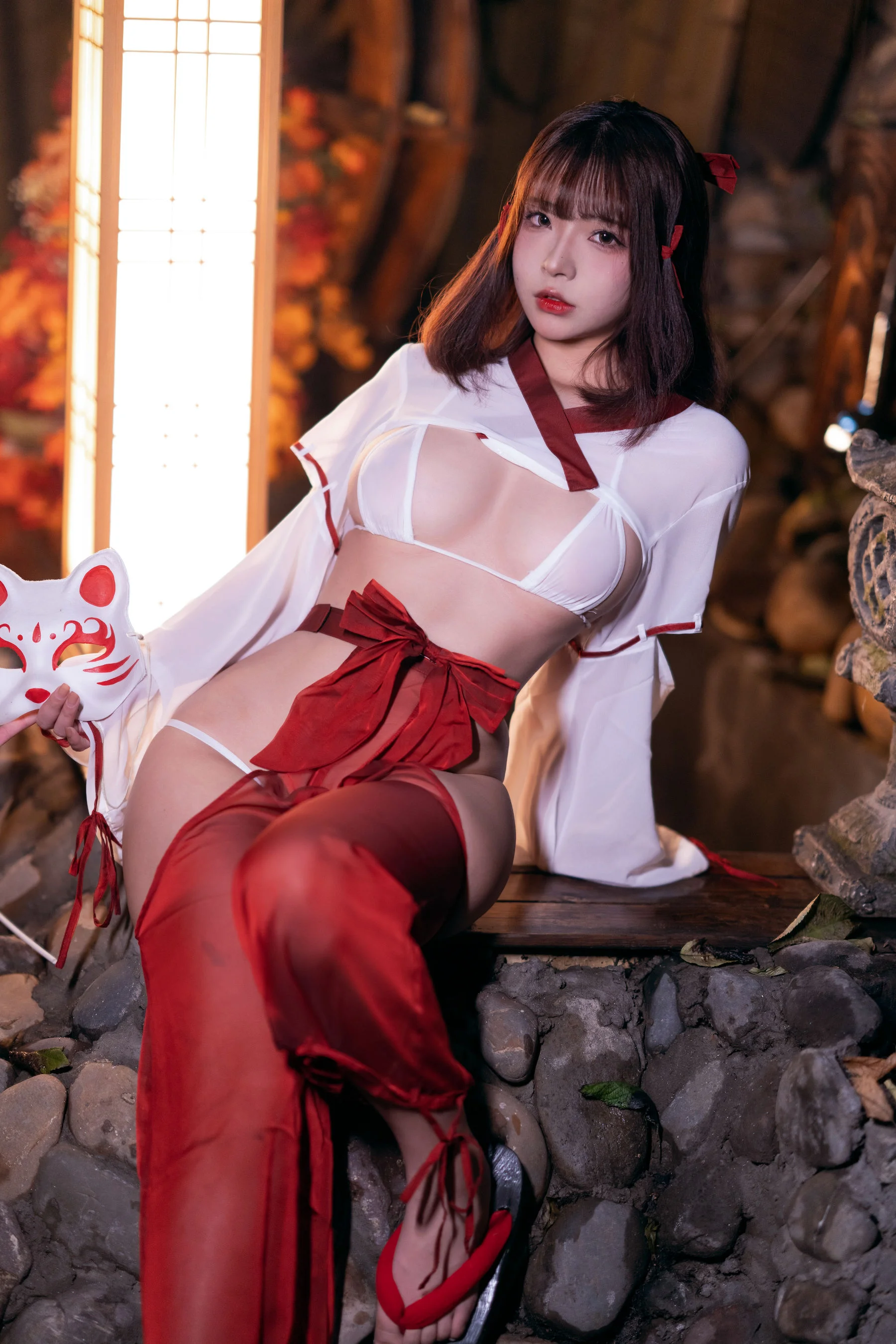 yuuhui玉汇 – 祝巫神女 [120P]插图6