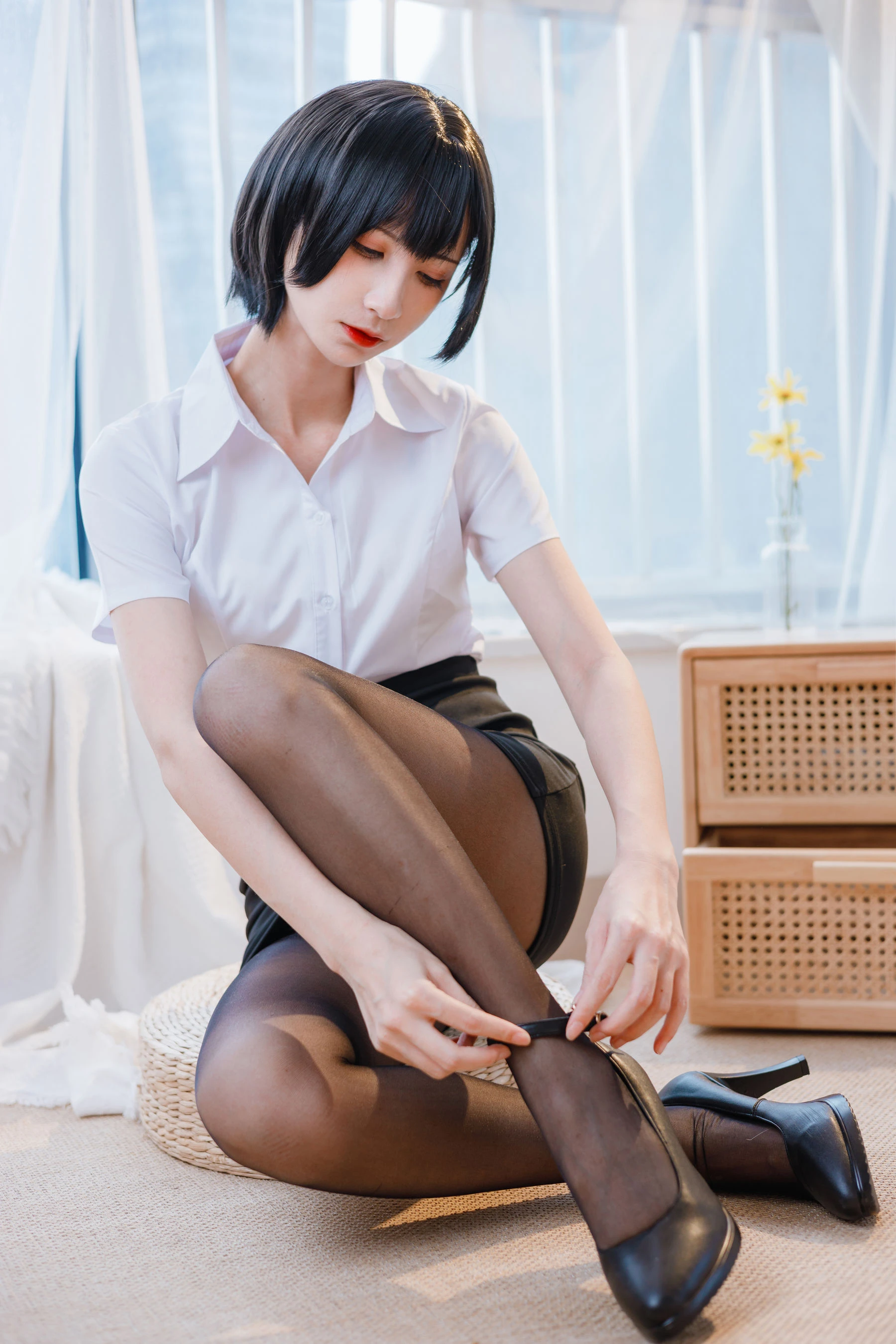 贝儿酱Miki – OL装插图2