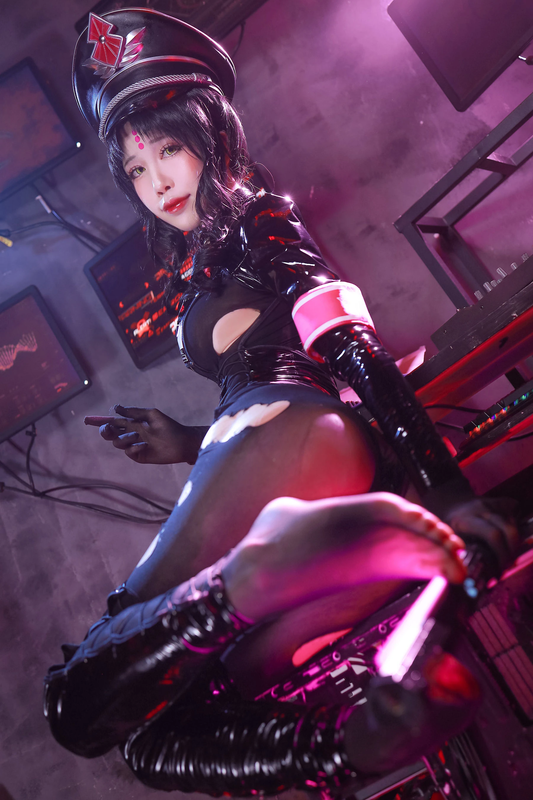 动漫博主水淼aqua – 杀生院祈荒警服插图7