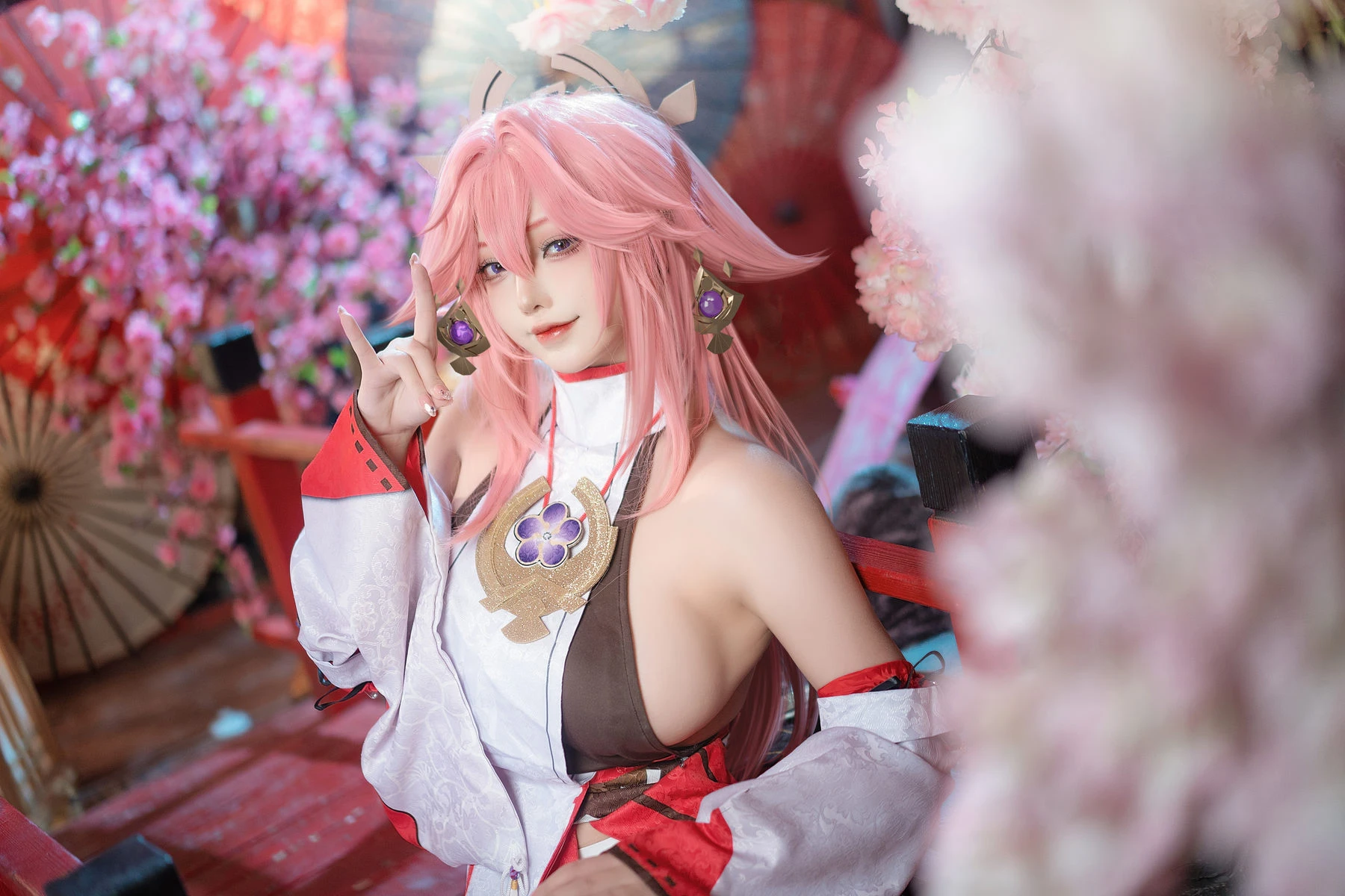 萌妹菌烨tako – 八重神子 [12P]插图2