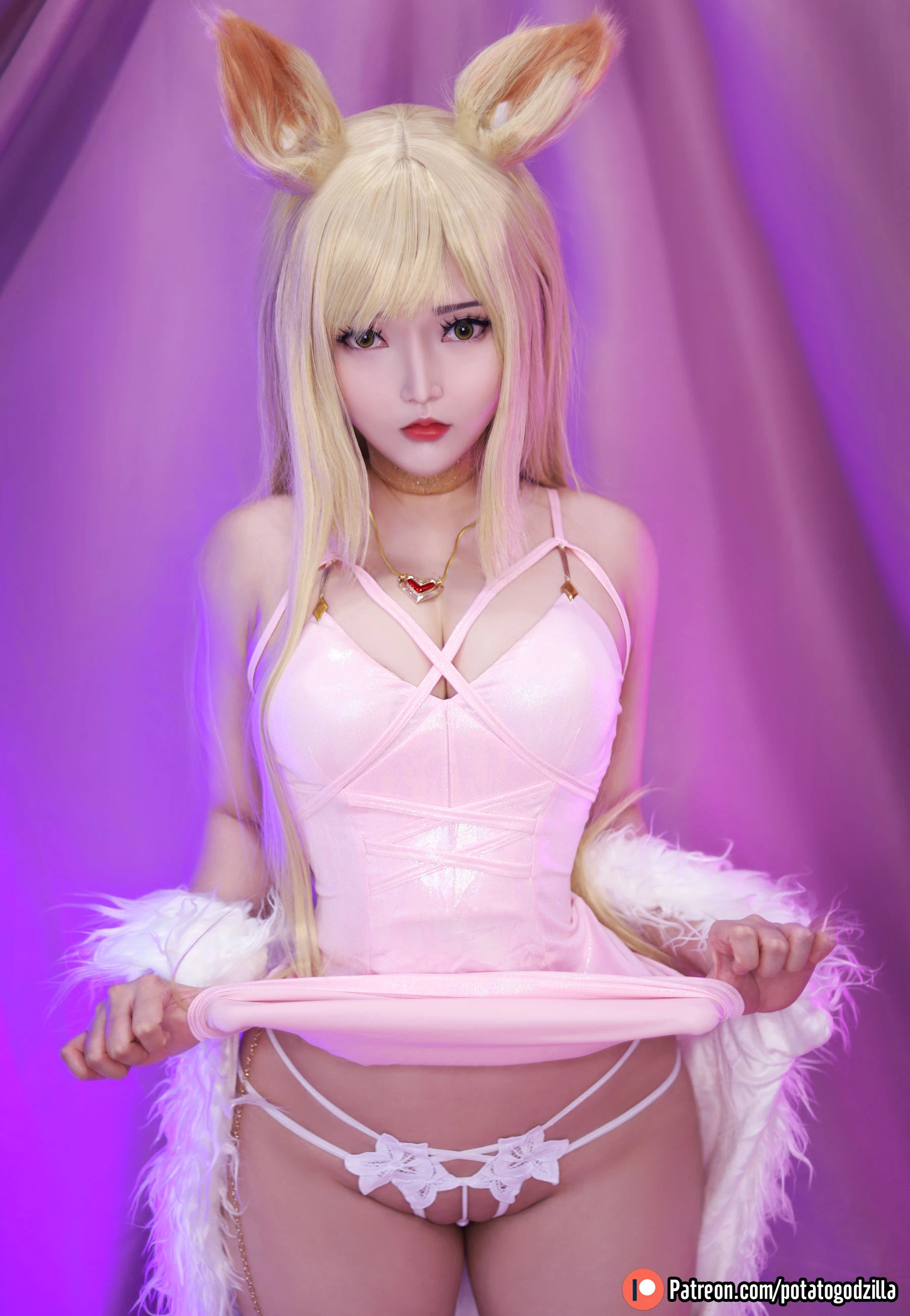 Coser小姐姐Potato Godzilla – KDA Ahri插图4