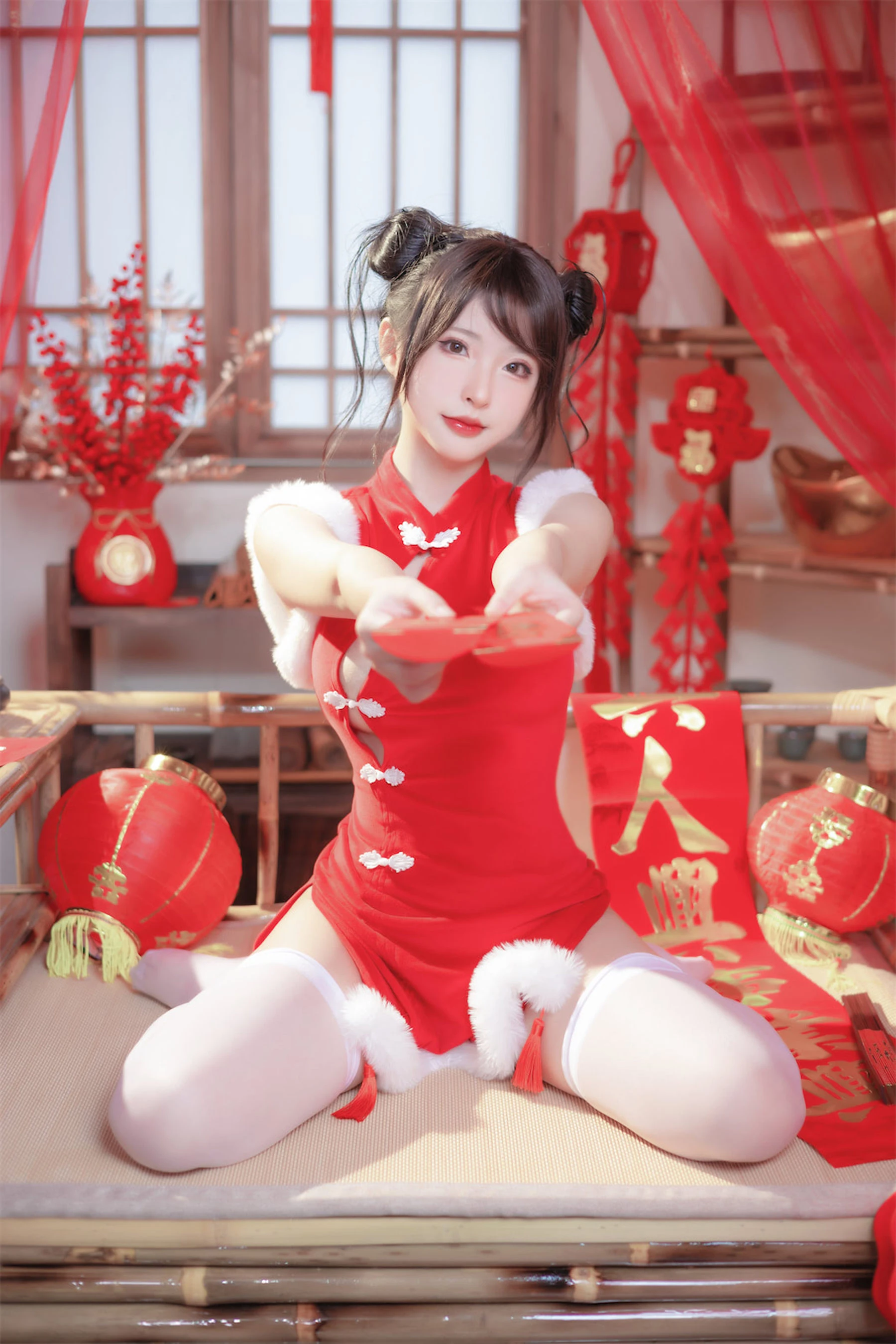 清水由乃 – 新年旗袍 [77P]插图4