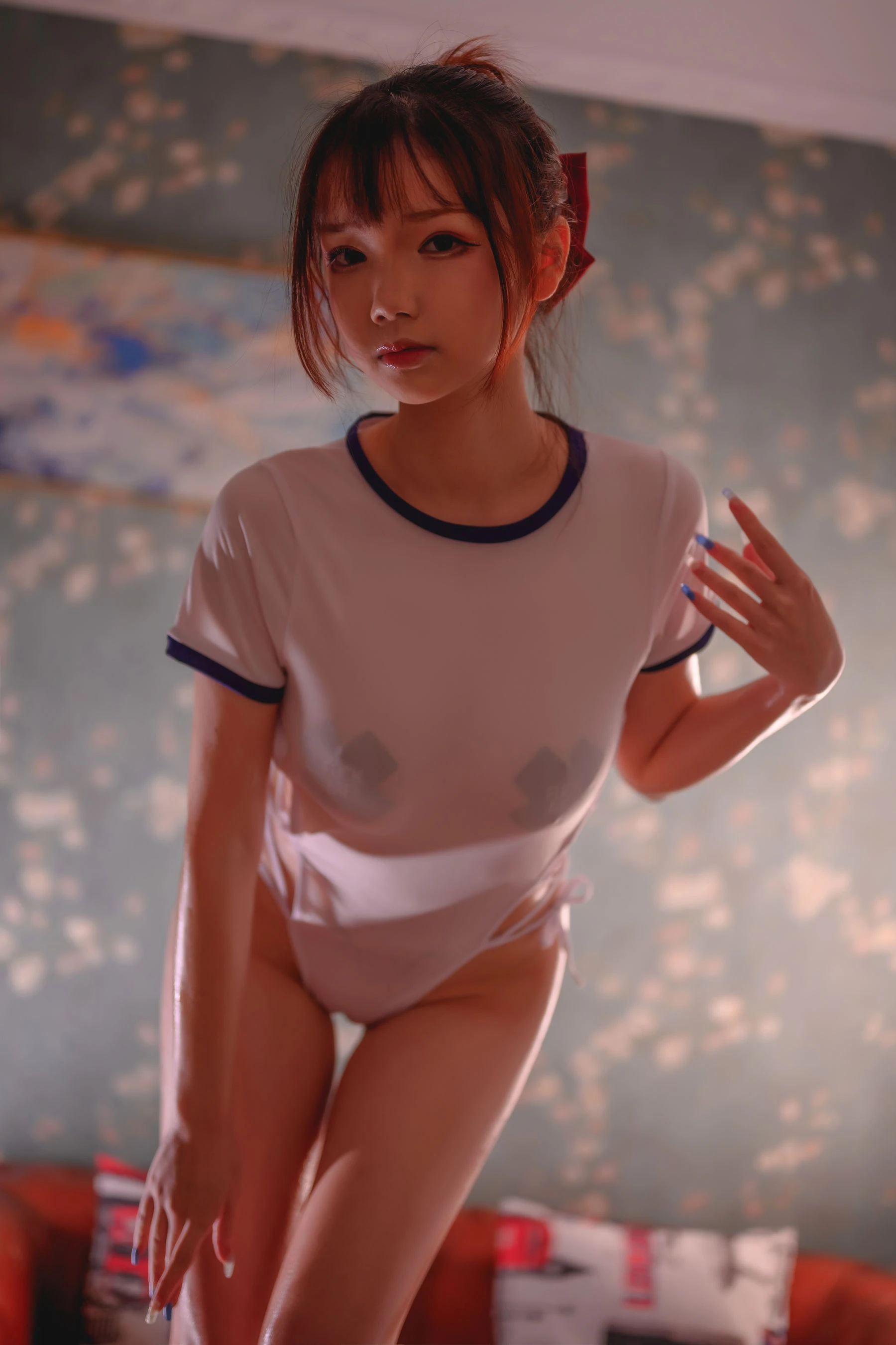 动漫博主雪晴Astra – 体操服少女 [56P]插图6