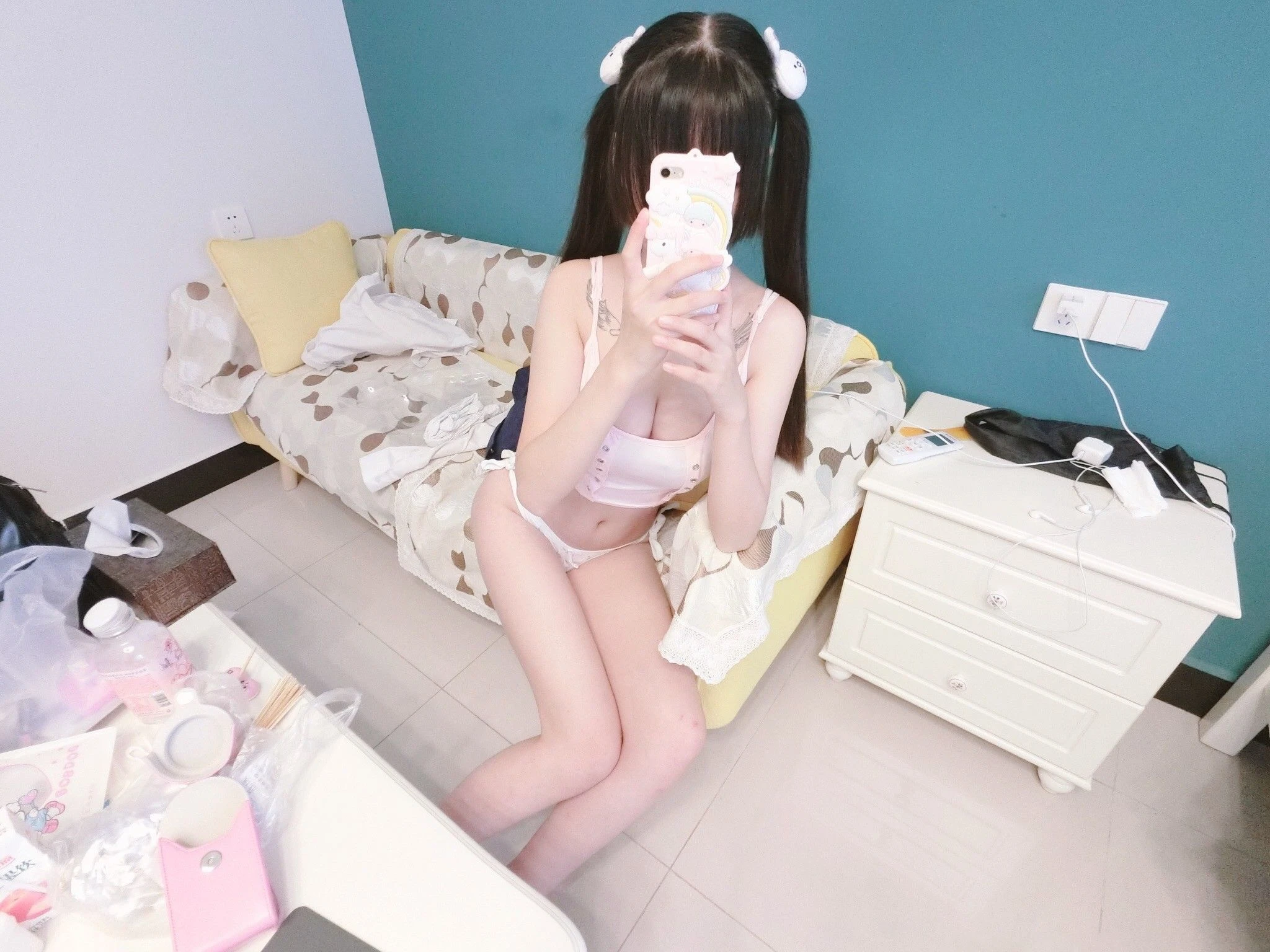似喵 – 小草莓pink内衬 [32P]插图2