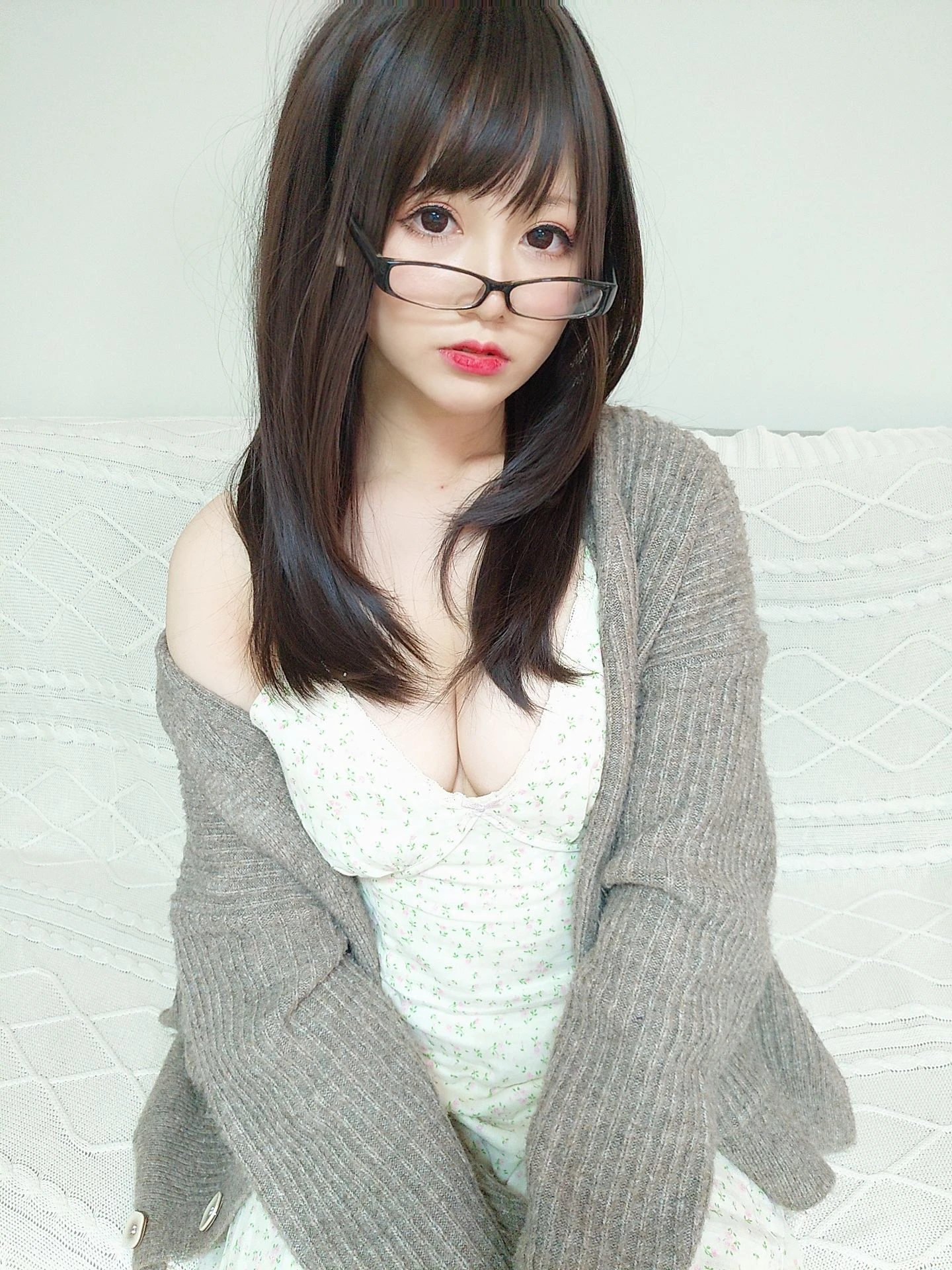 萌妹子Nyako喵子 – 妄想彼女との同棲生活 之 2组居家睡衣系列高清在线欣赏-撸撸奈子