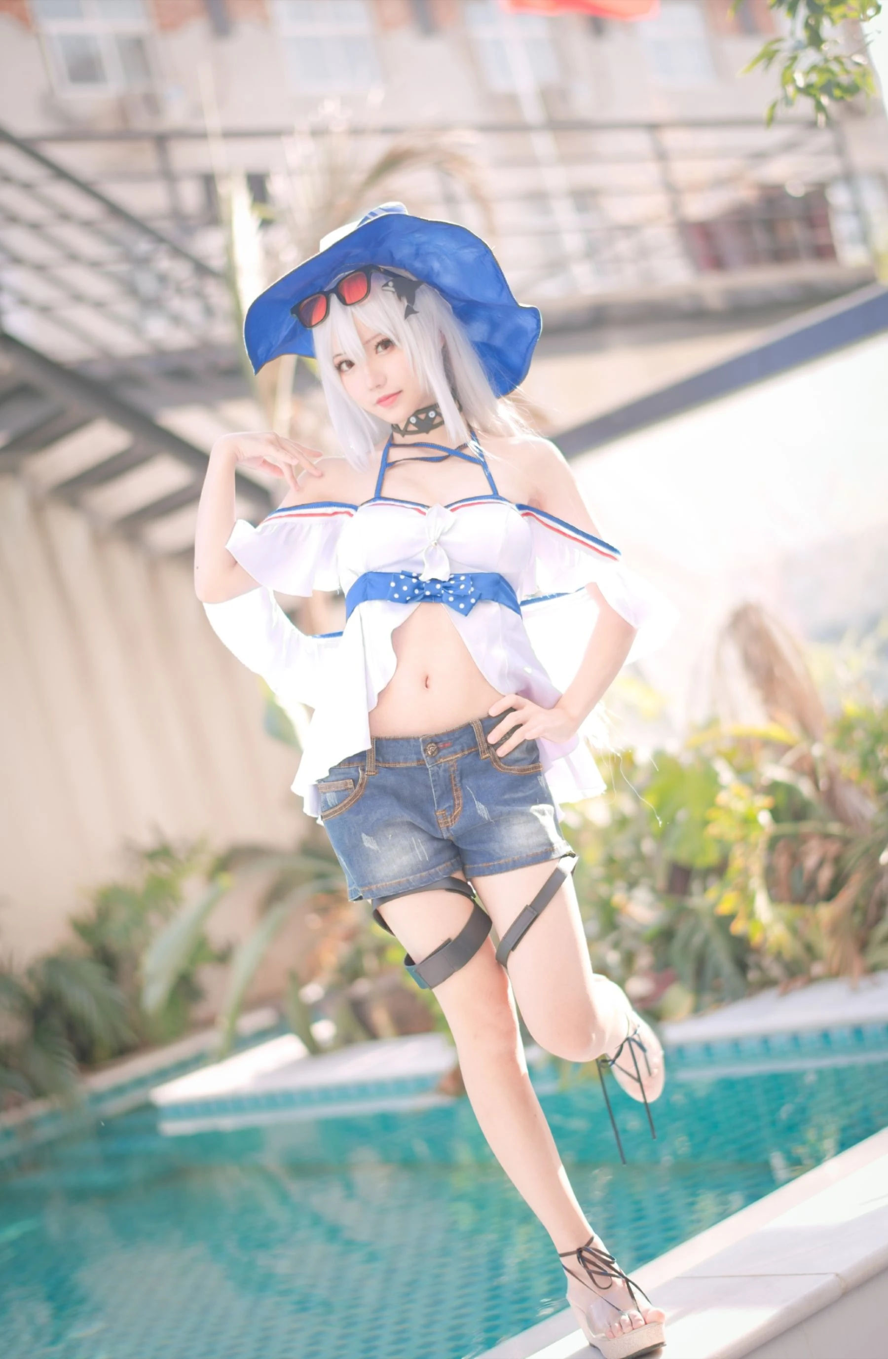 花柒Hana – 斯卡蒂泳装 [17P]插图2