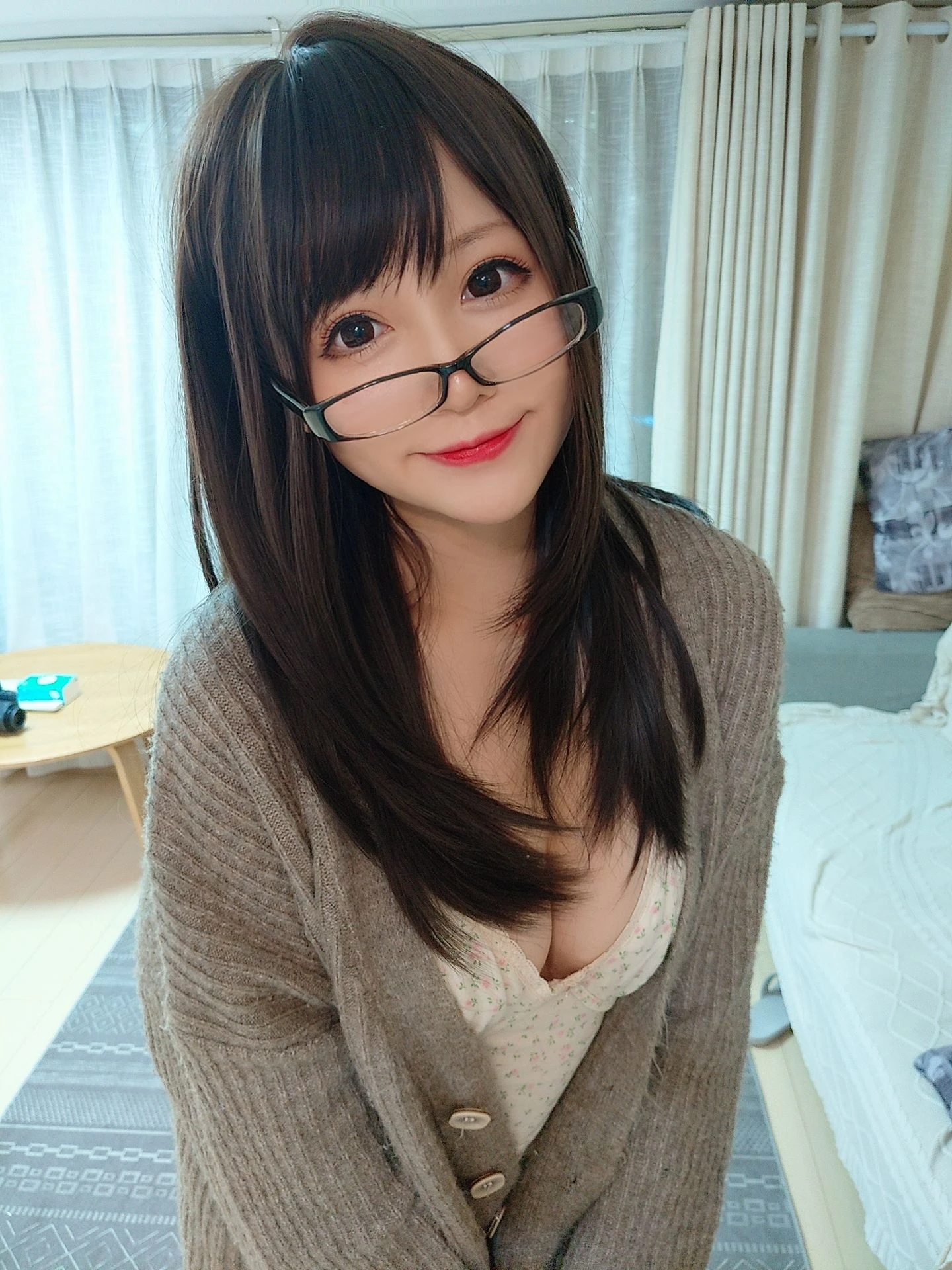 萌妹子Nyako喵子 – 妄想彼女との同棲生活 之 2组居家睡衣系列插图6