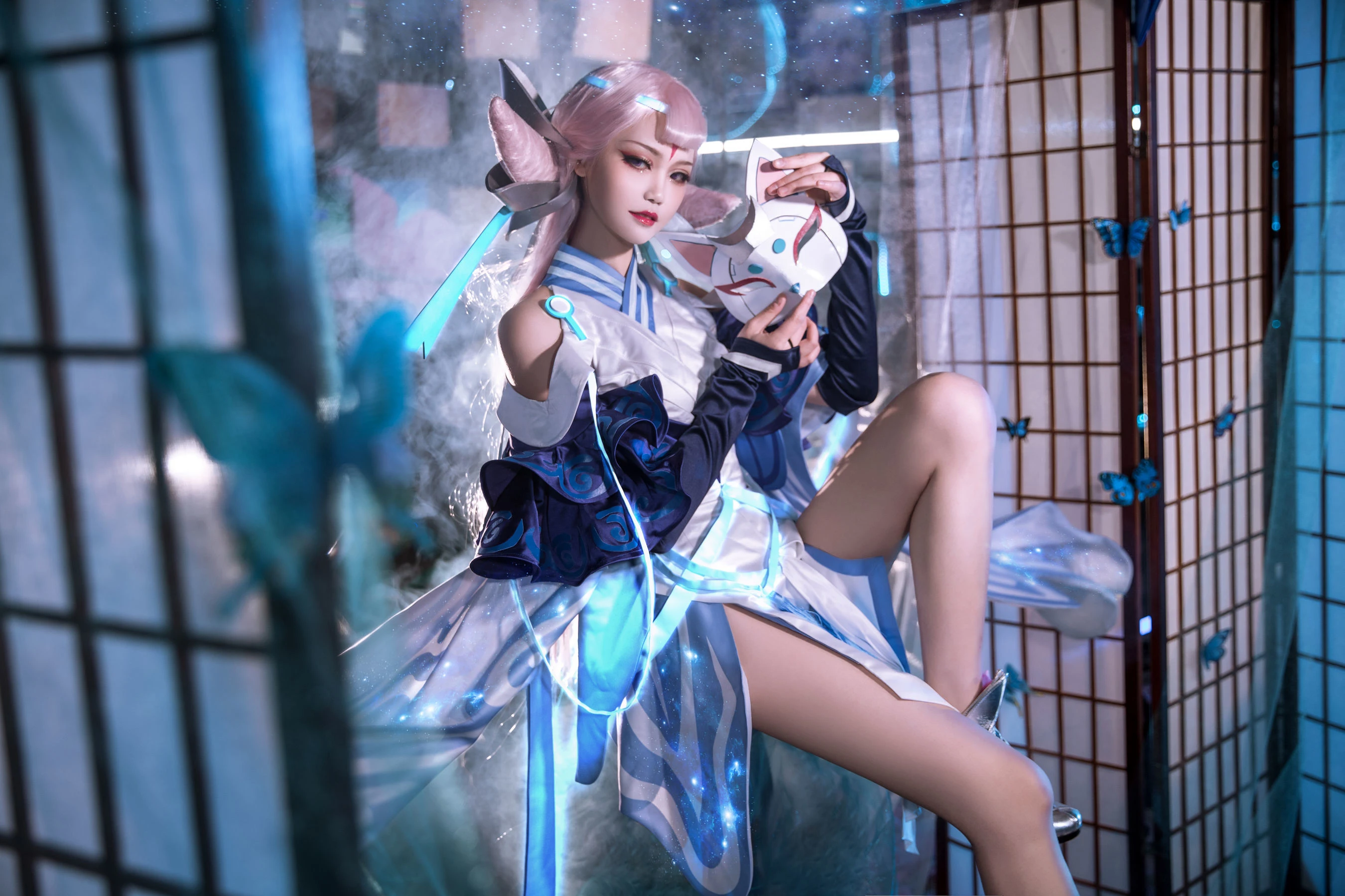 人气coser戚顾儿MIKI 王者荣耀 貂蝉插图7