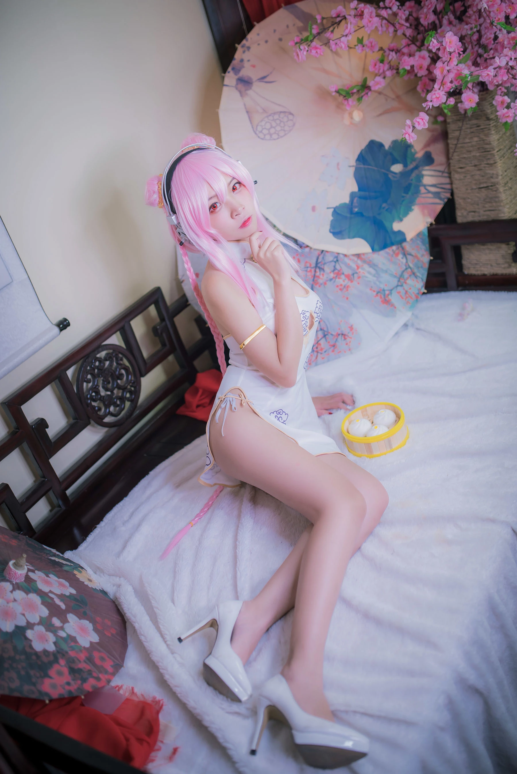 人气Coser二佐Nisa – 索尼子旗袍 [14P]插图4