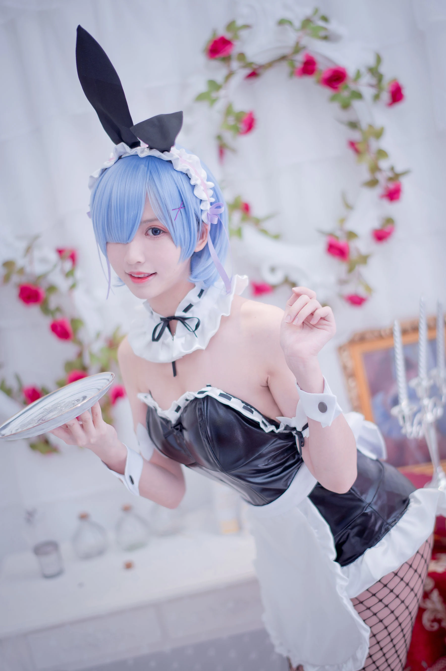 超人气Coser鳗鱼霏儿 蕾姆 [14P]插图1