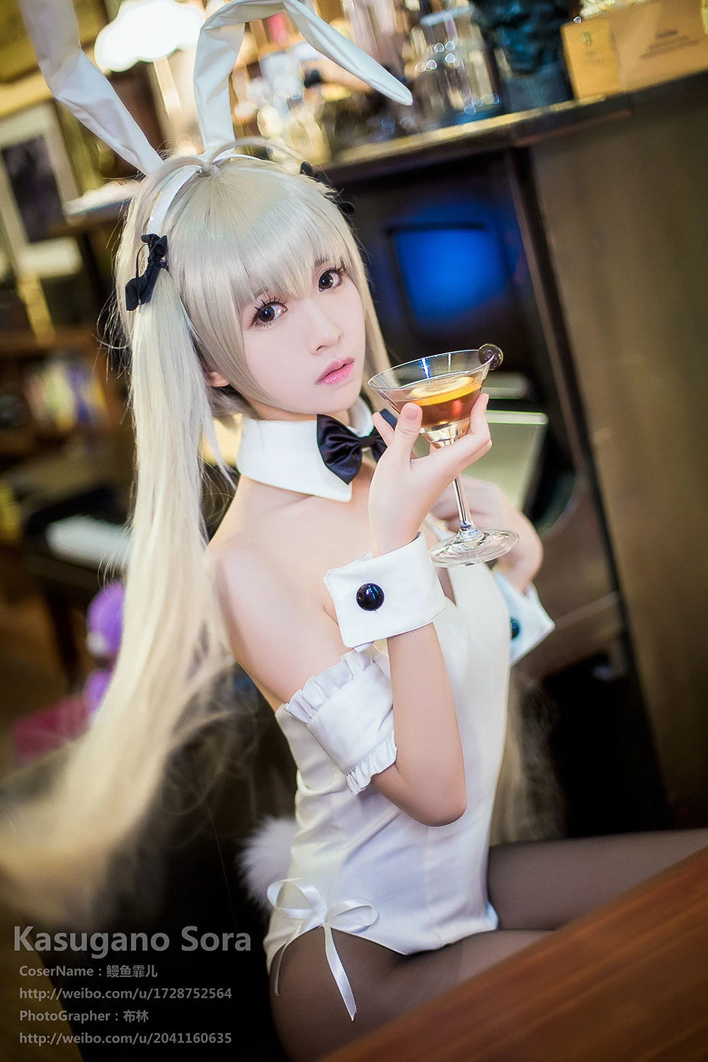 鳗鱼霏儿 – 缘之空 穹妹 兔女郎 Cosplay插图7