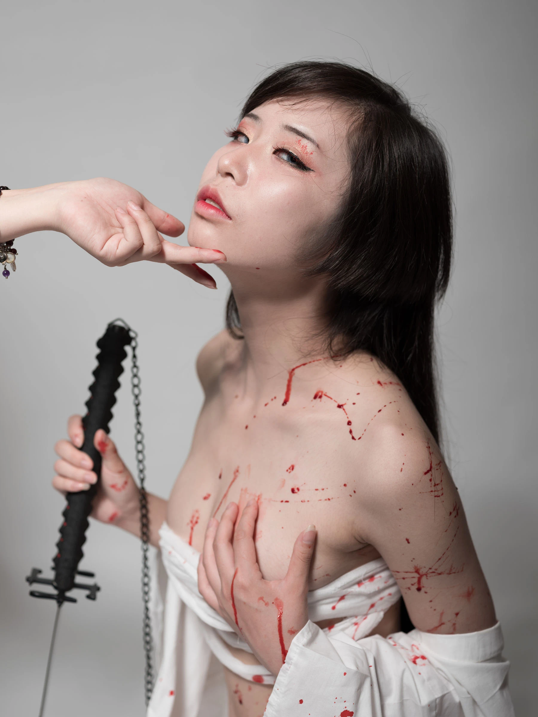动漫博主爱老师_PhD – 束缚 [31P]插图1