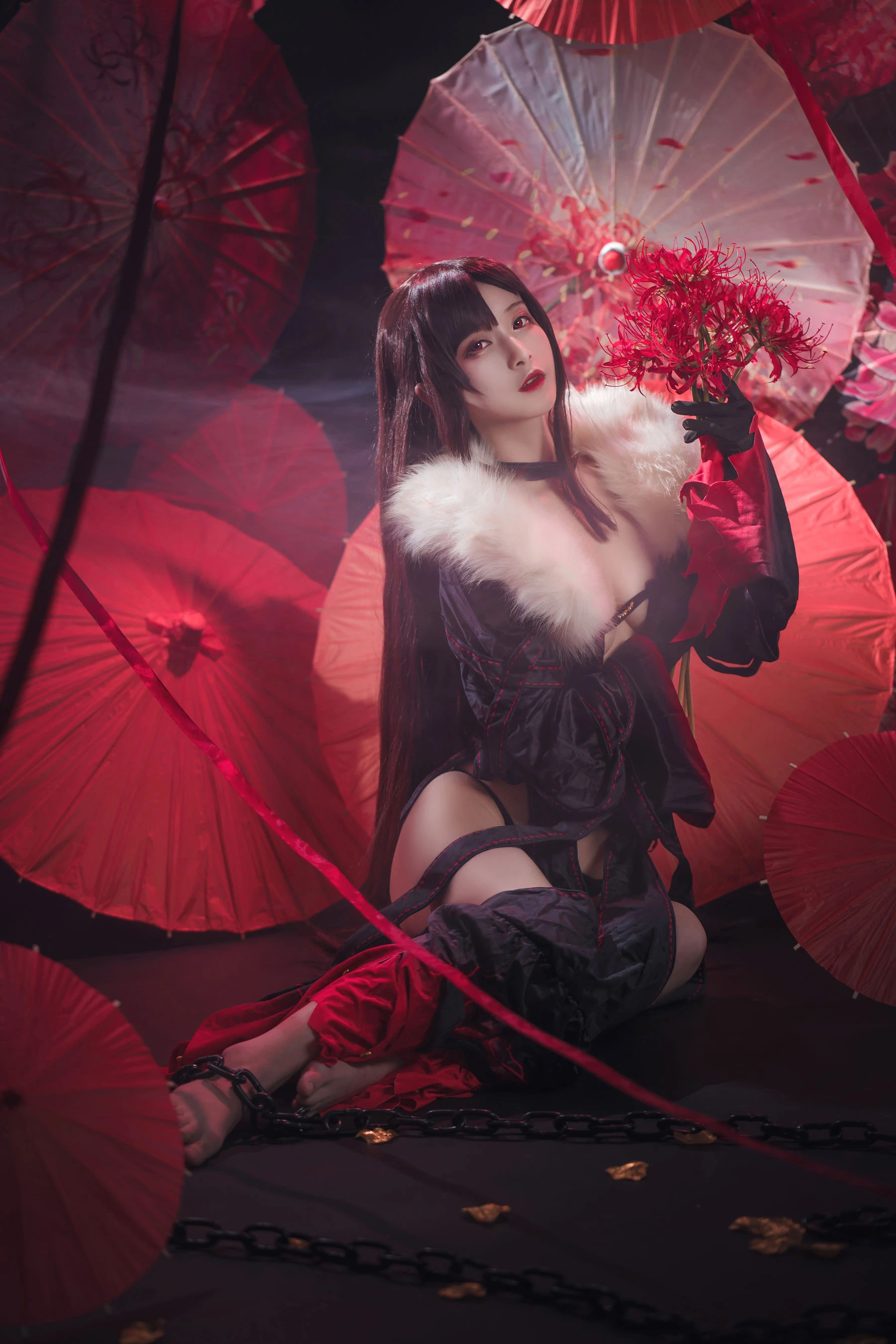 动漫博主铁板烧鬼舞w – 虞美人 [26P]高清在线欣赏-撸撸奈子