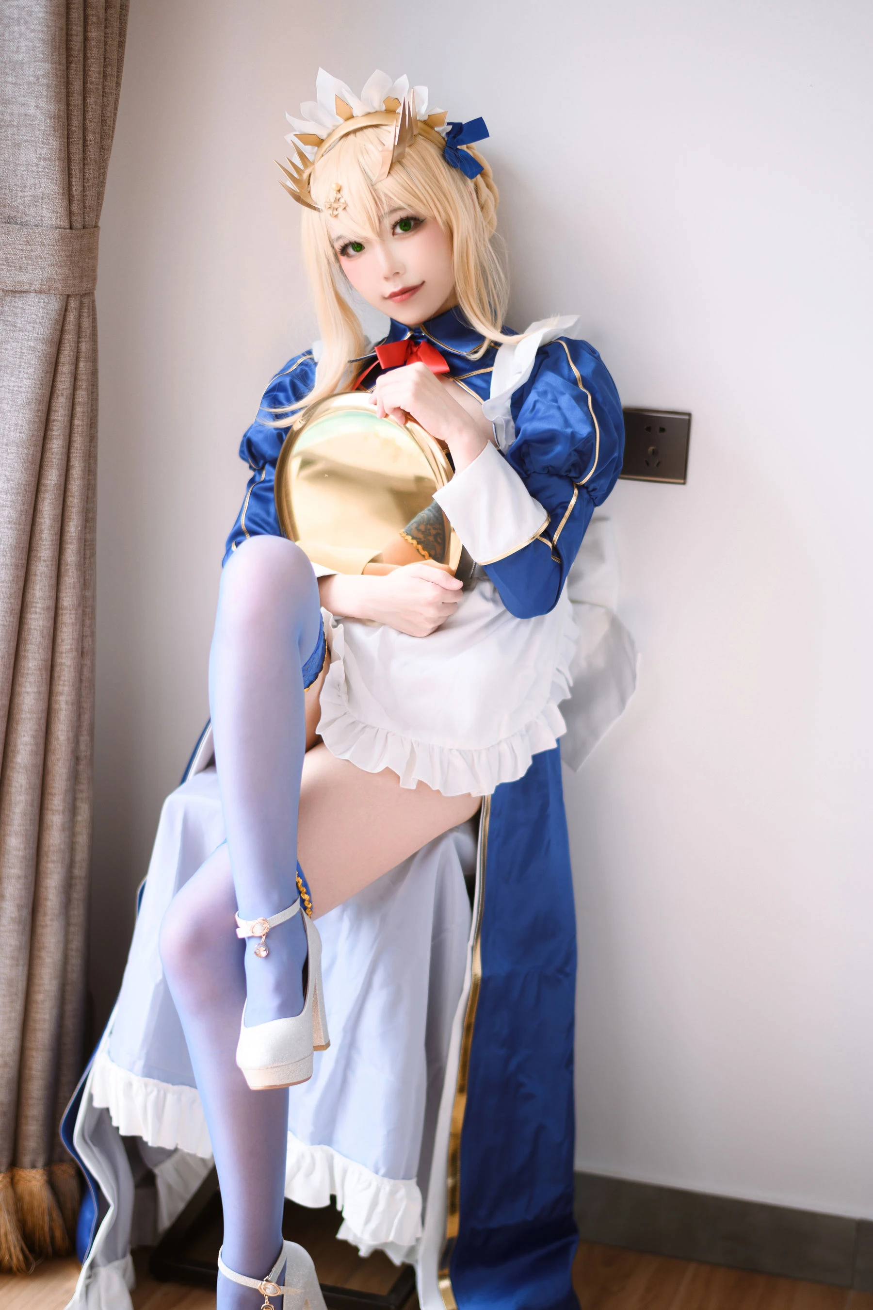 Cosplay汪知子 – 白枪呆 [17P]插图1