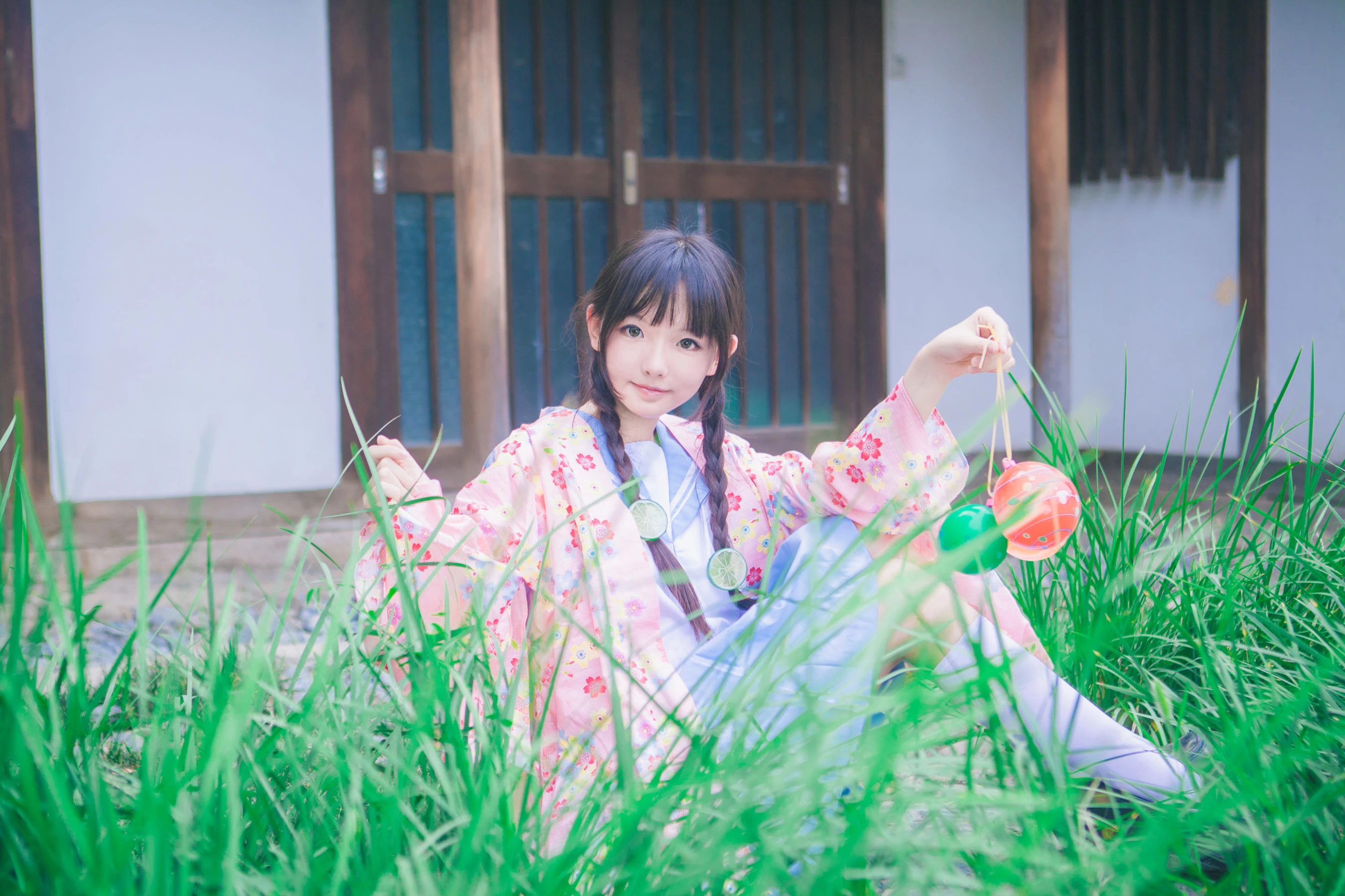 可爱妹妹樱群 和服插图3