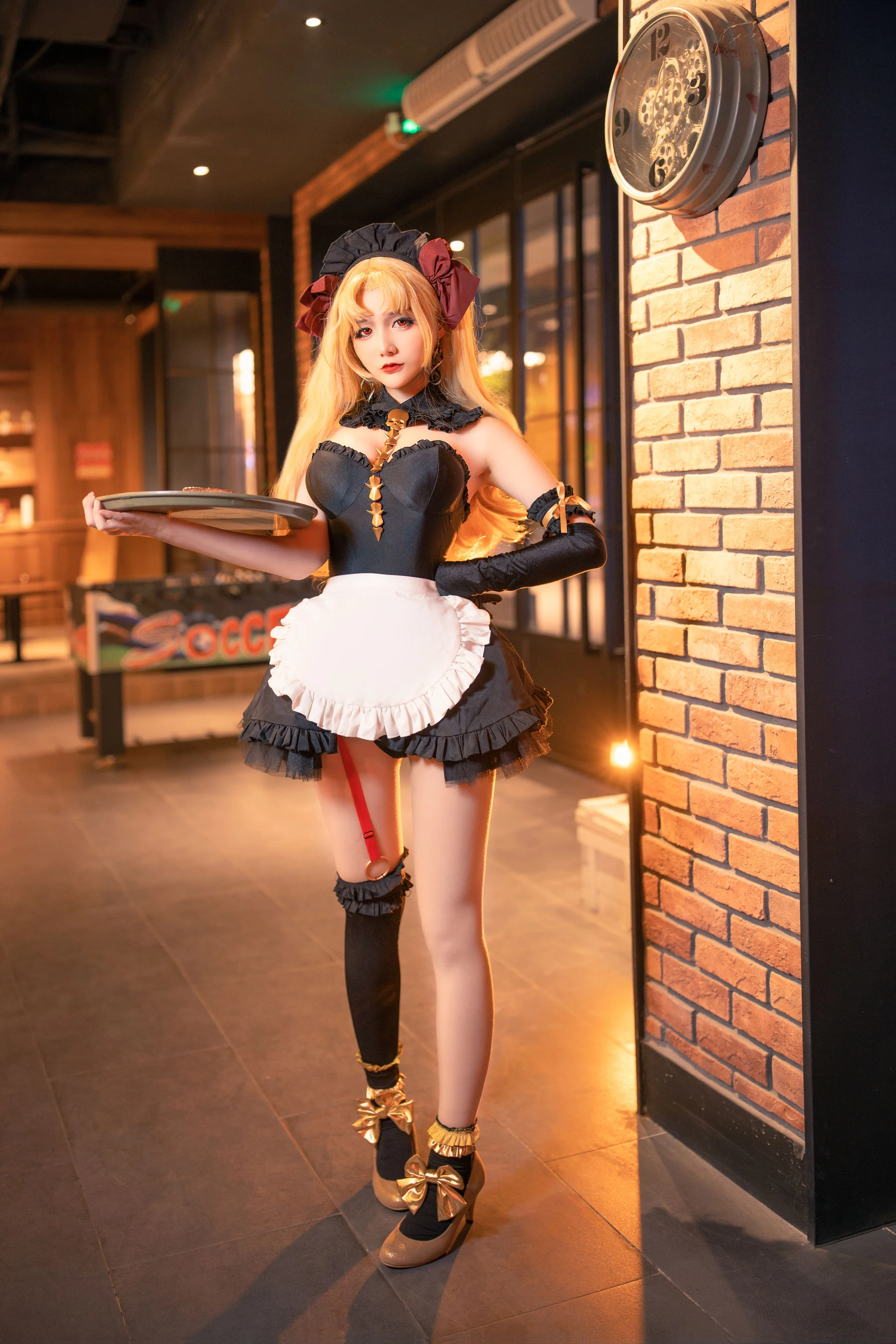 COS妹子仙九Airi 艾蕾女仆插图3