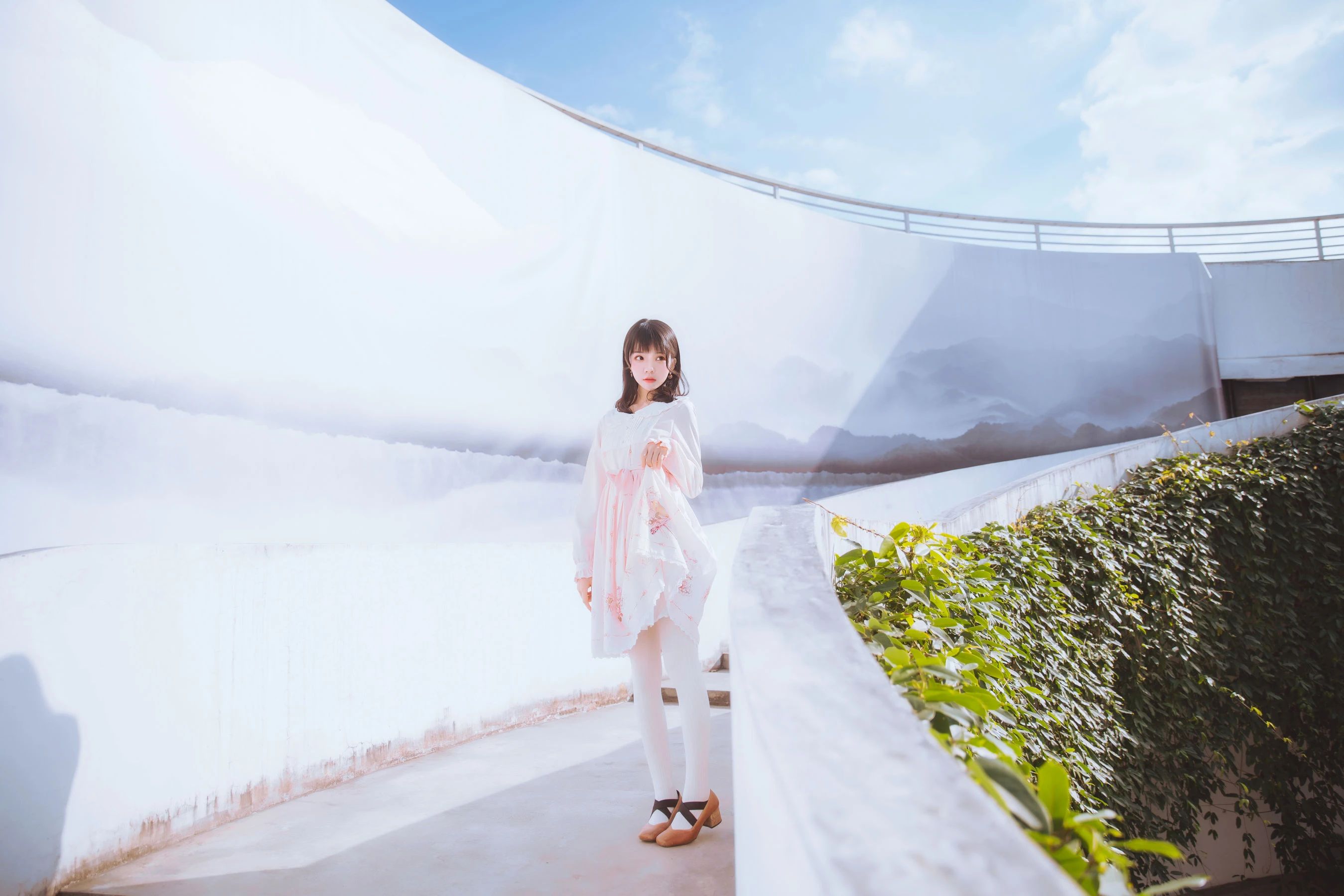 桜桃喵 – 清新之三月 [16P]插图2