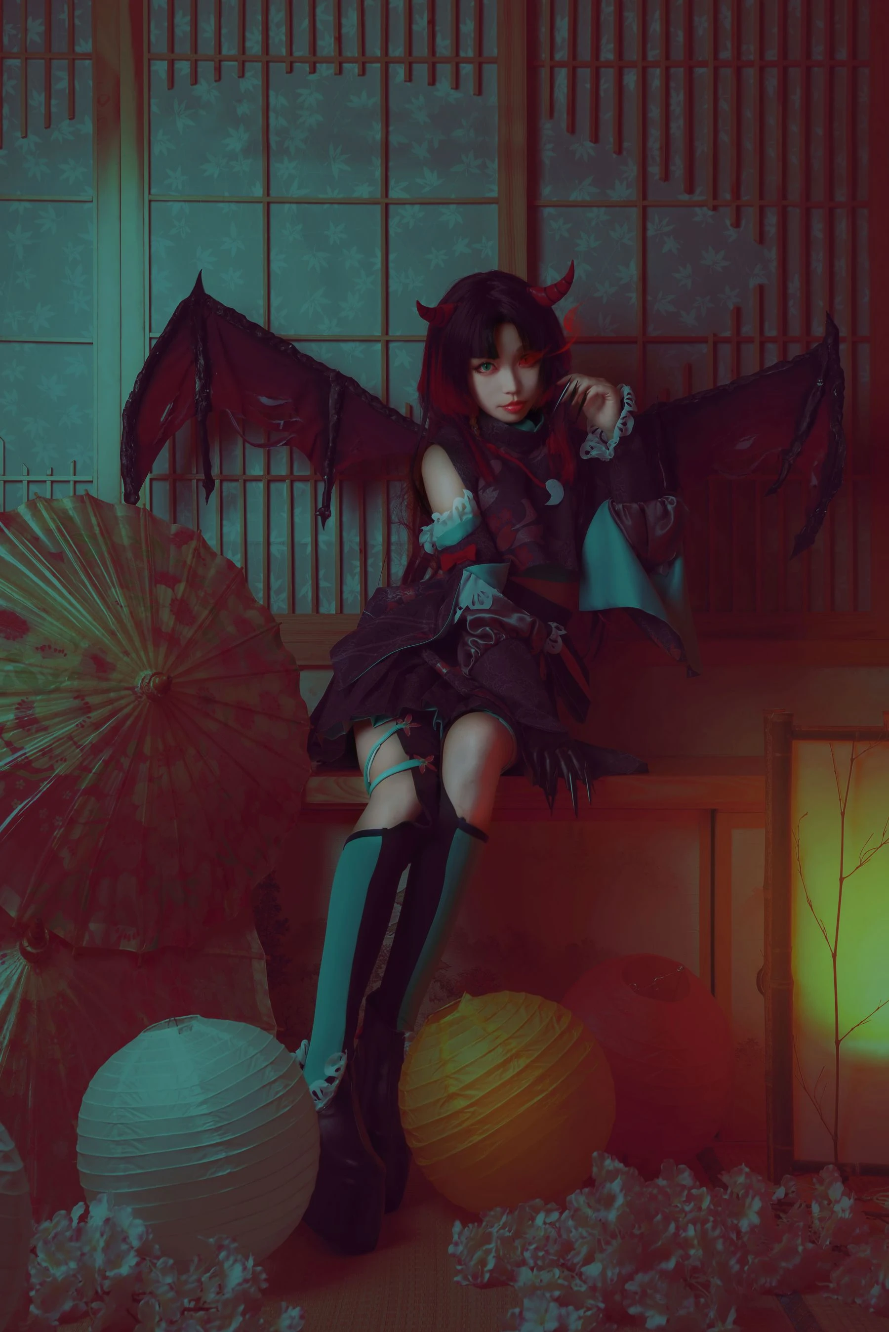 萌妹白易子教主 – 阴阳师 吸血姬插图4