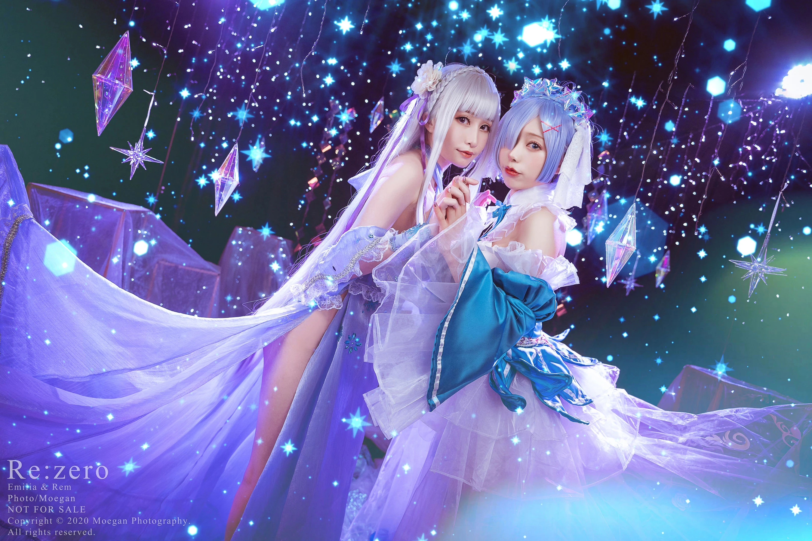 Miyana咪呀&紫玥桃 – 水晶连衣裙插图2
