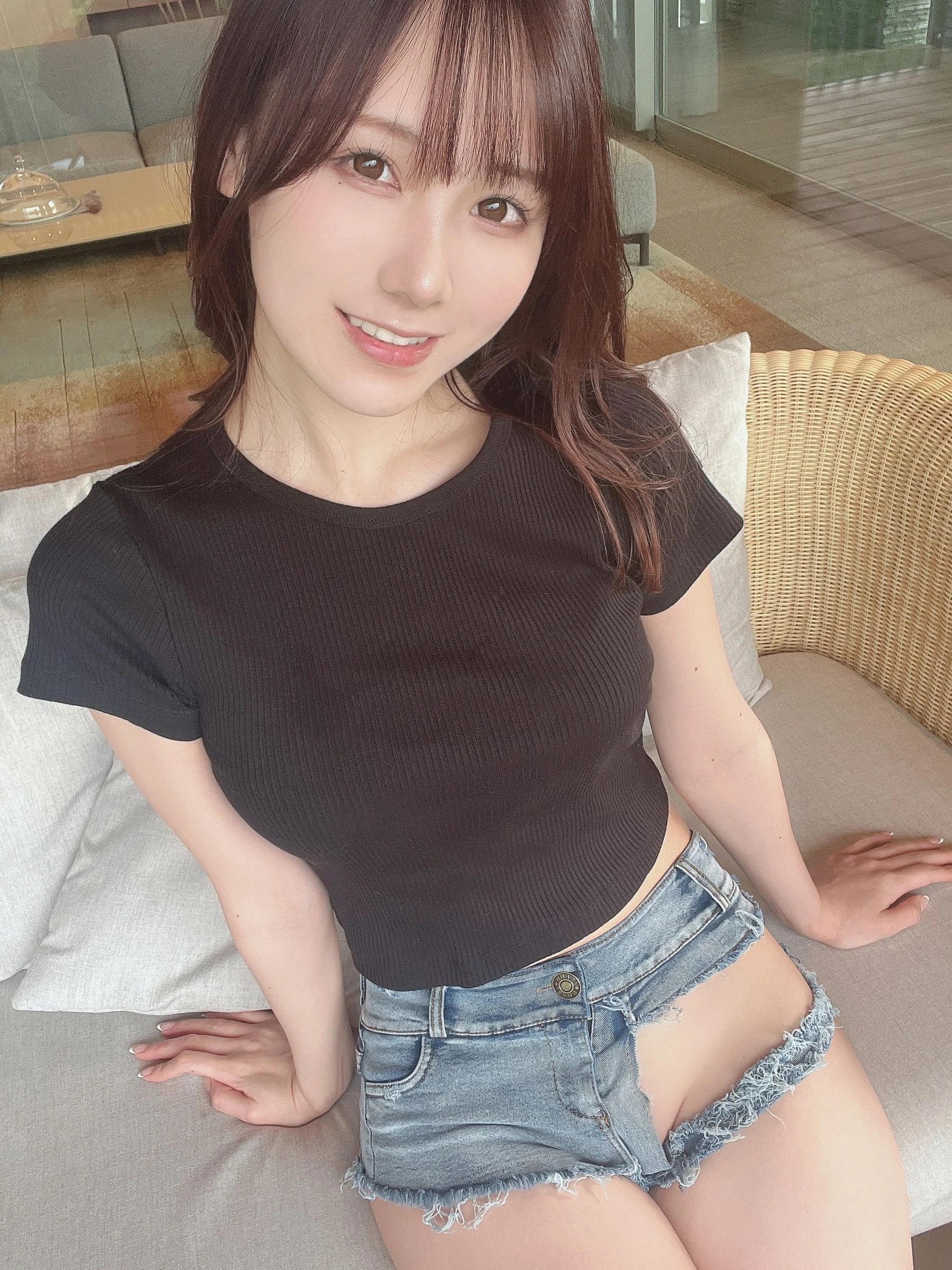 日本甜美COSERけんけん[fantia] 2022.05 大ダメージデニム插图3