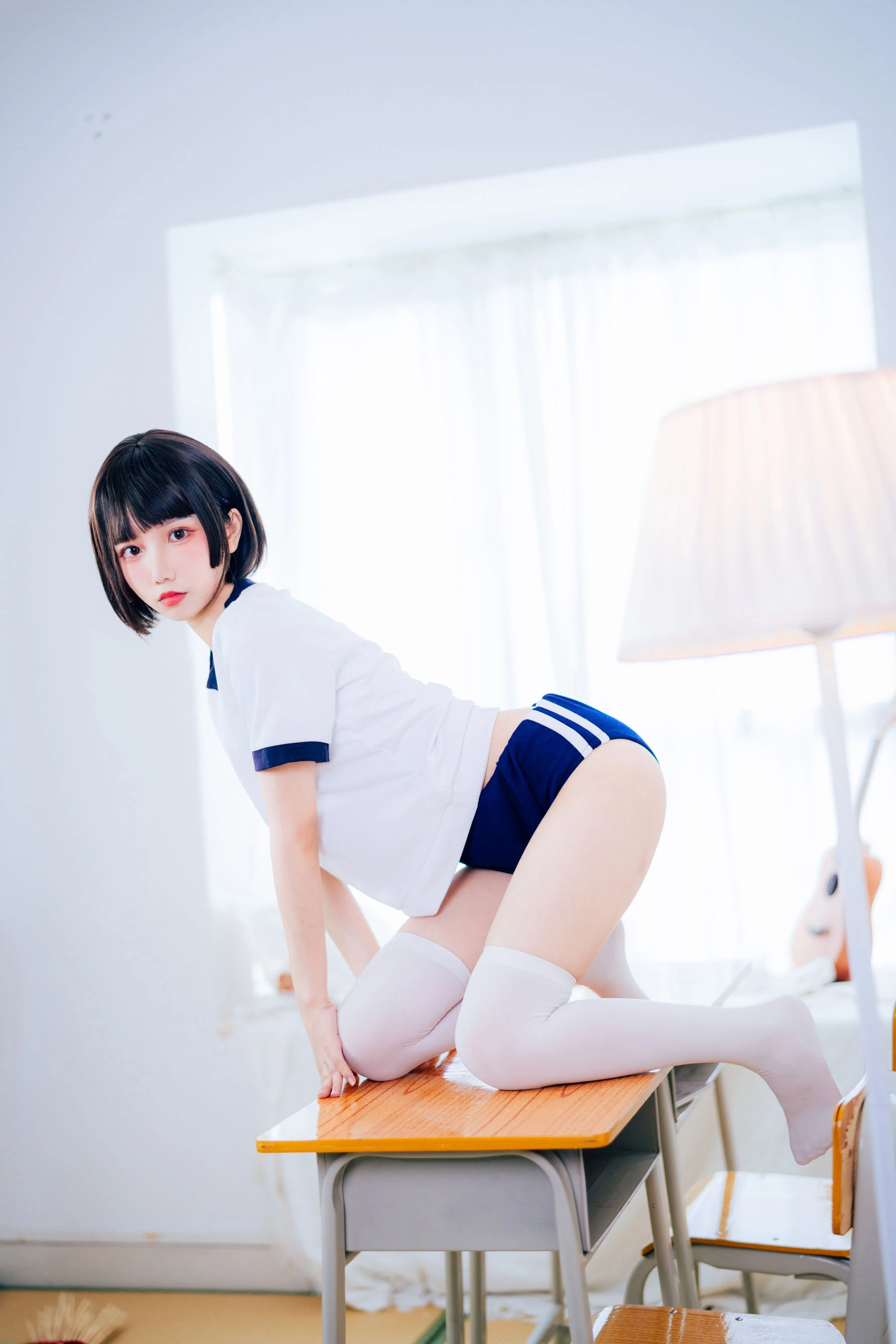 动漫博主果咩酱w – 体操服插图3