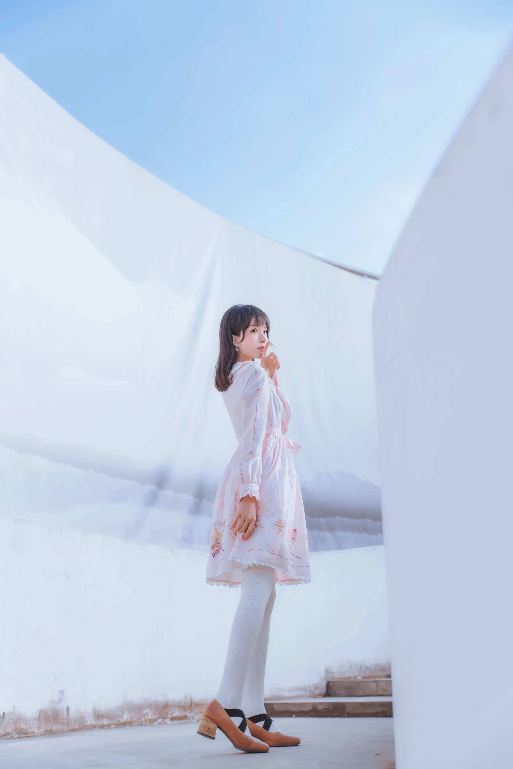 桜桃喵 – 清新之三月 [16P]插图4