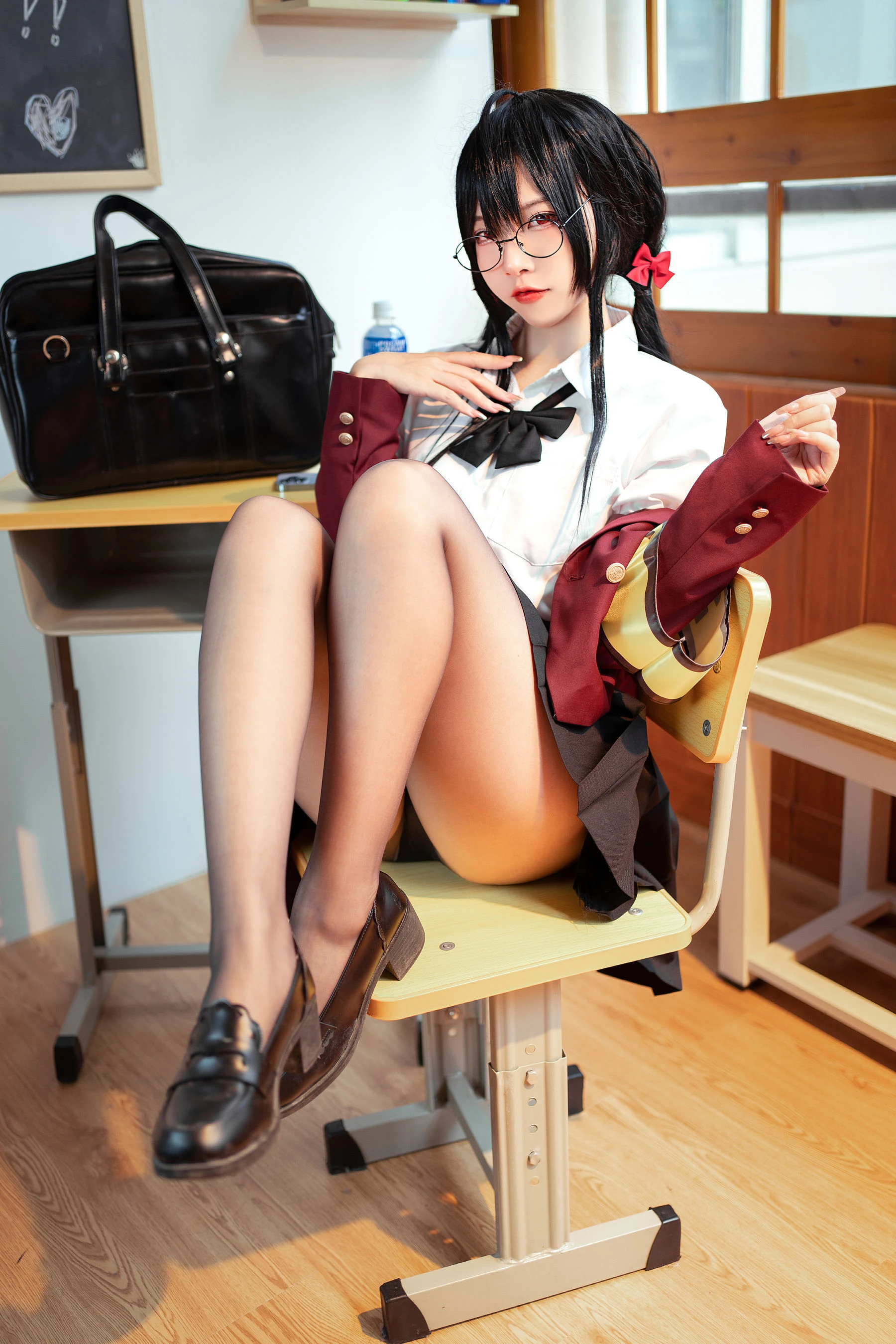 人气Coser二佐Nisa – 碧蓝大凤JK [21P]插图5