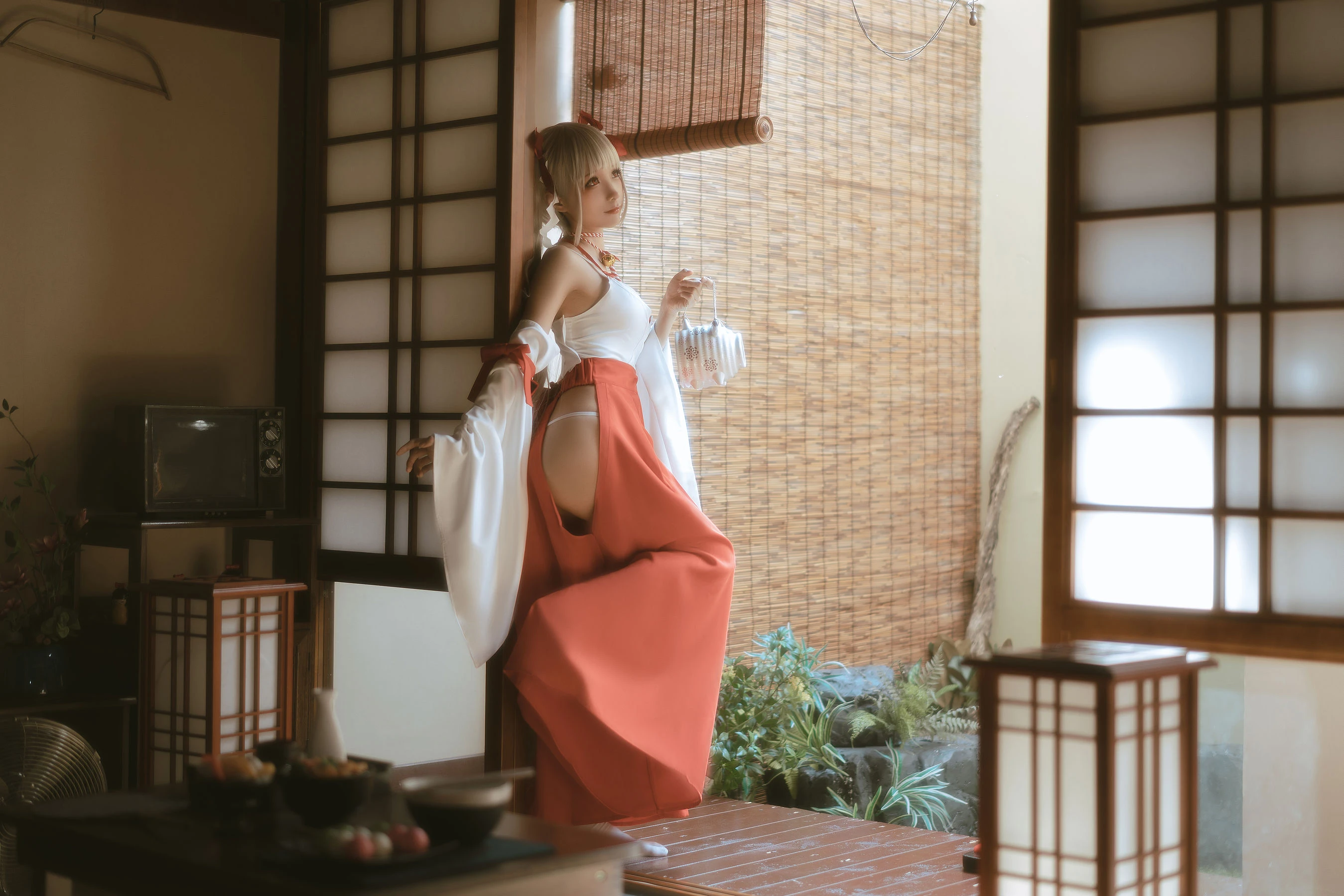 动漫博主蠢沫沫 – 可畏巫女 [55P]插图3
