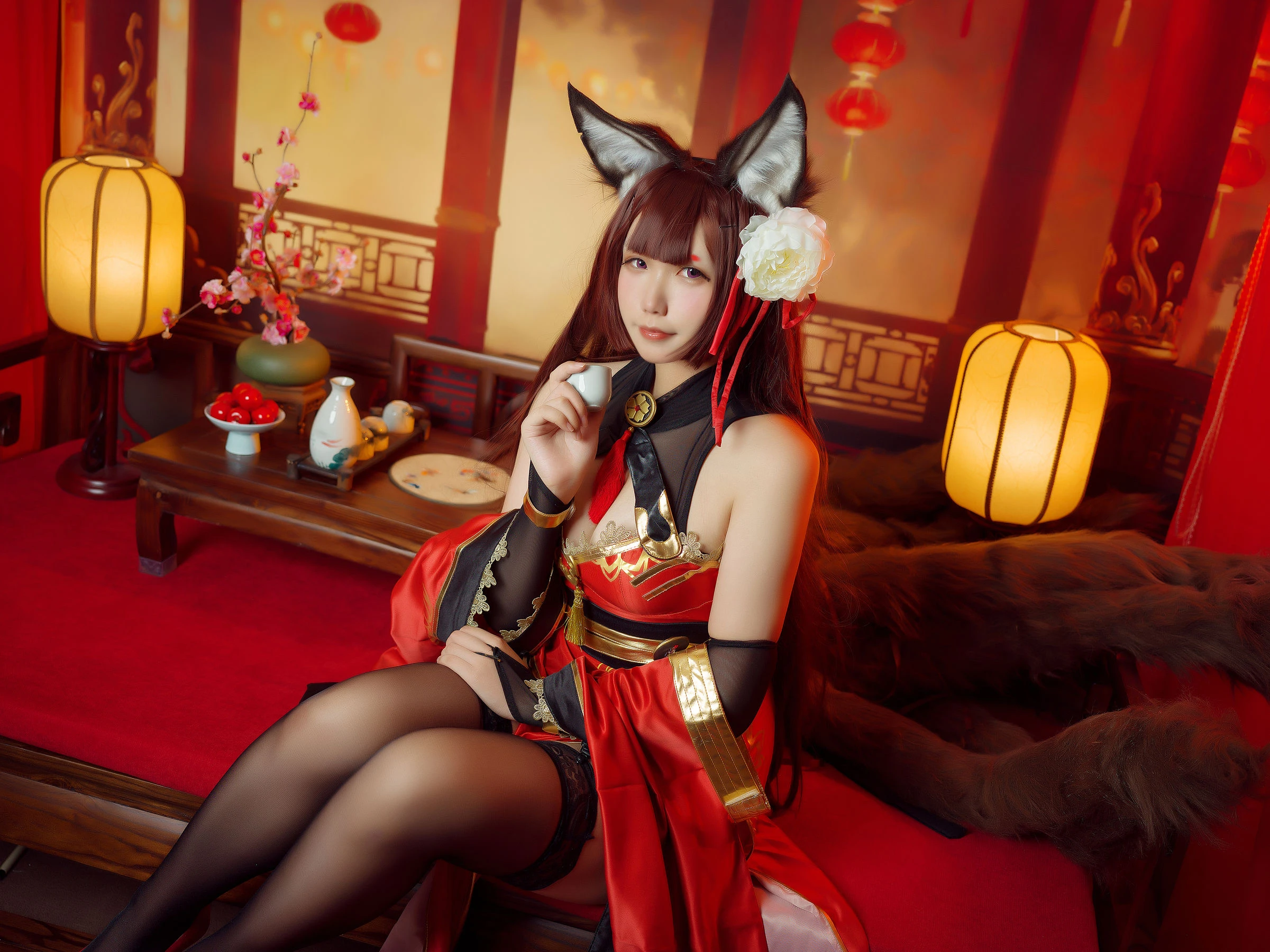 麻花麻花酱 – 天城旗袍插图2