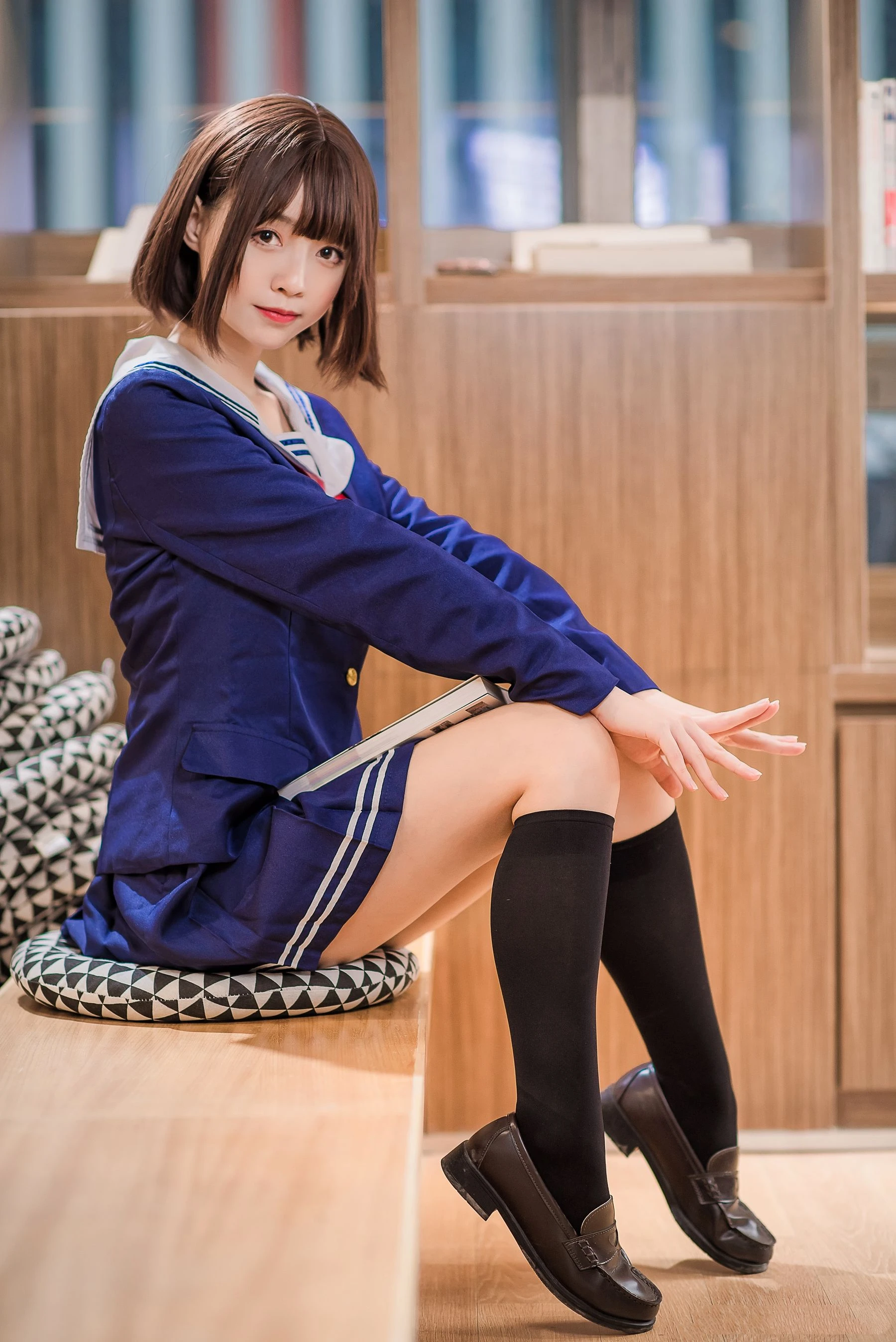 动漫博主大大卷卷小卷 – 加藤惠校服 [19P]插图6