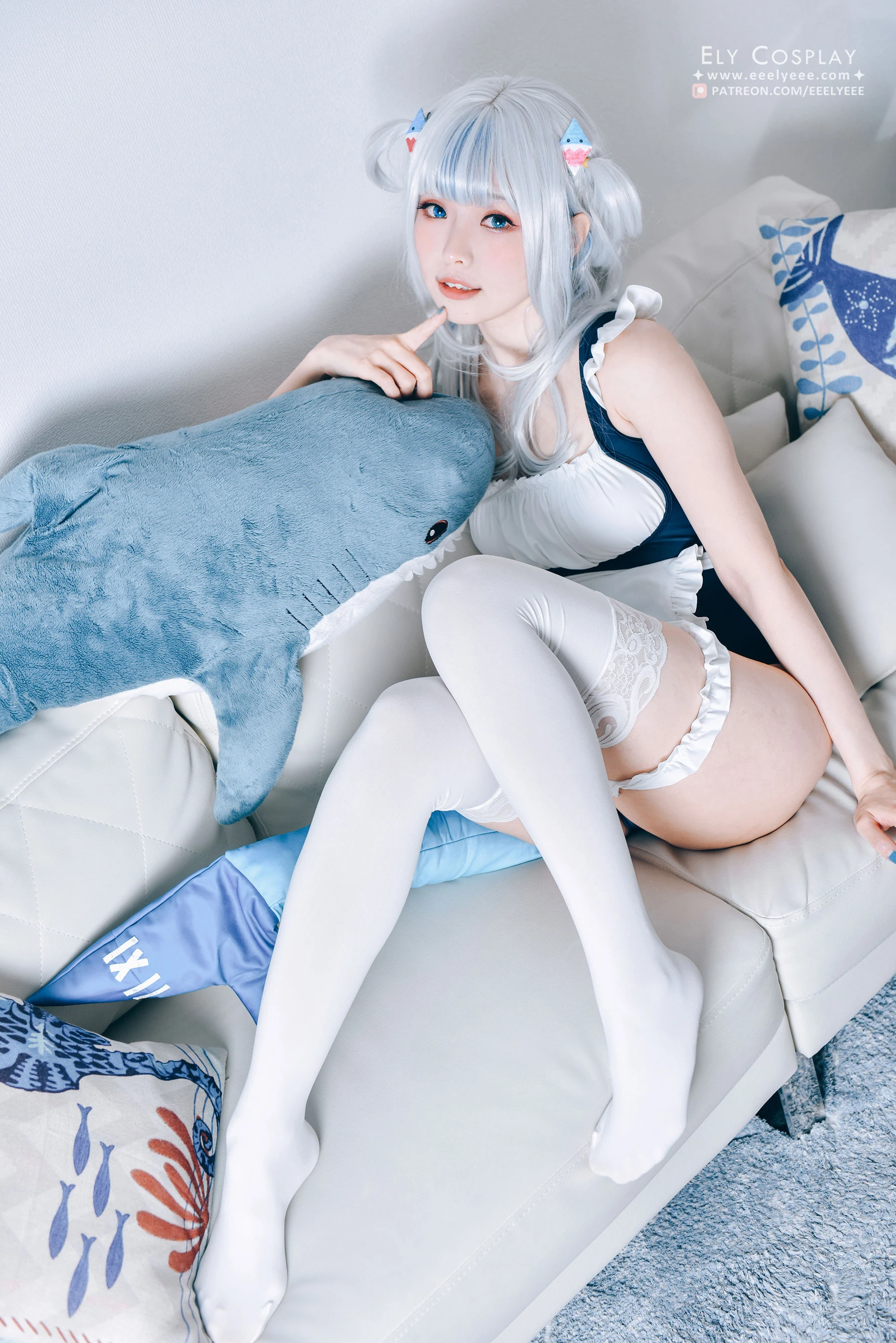 Ely_eee(ElyEE子) – Gura Swimsuit [19P]插图1