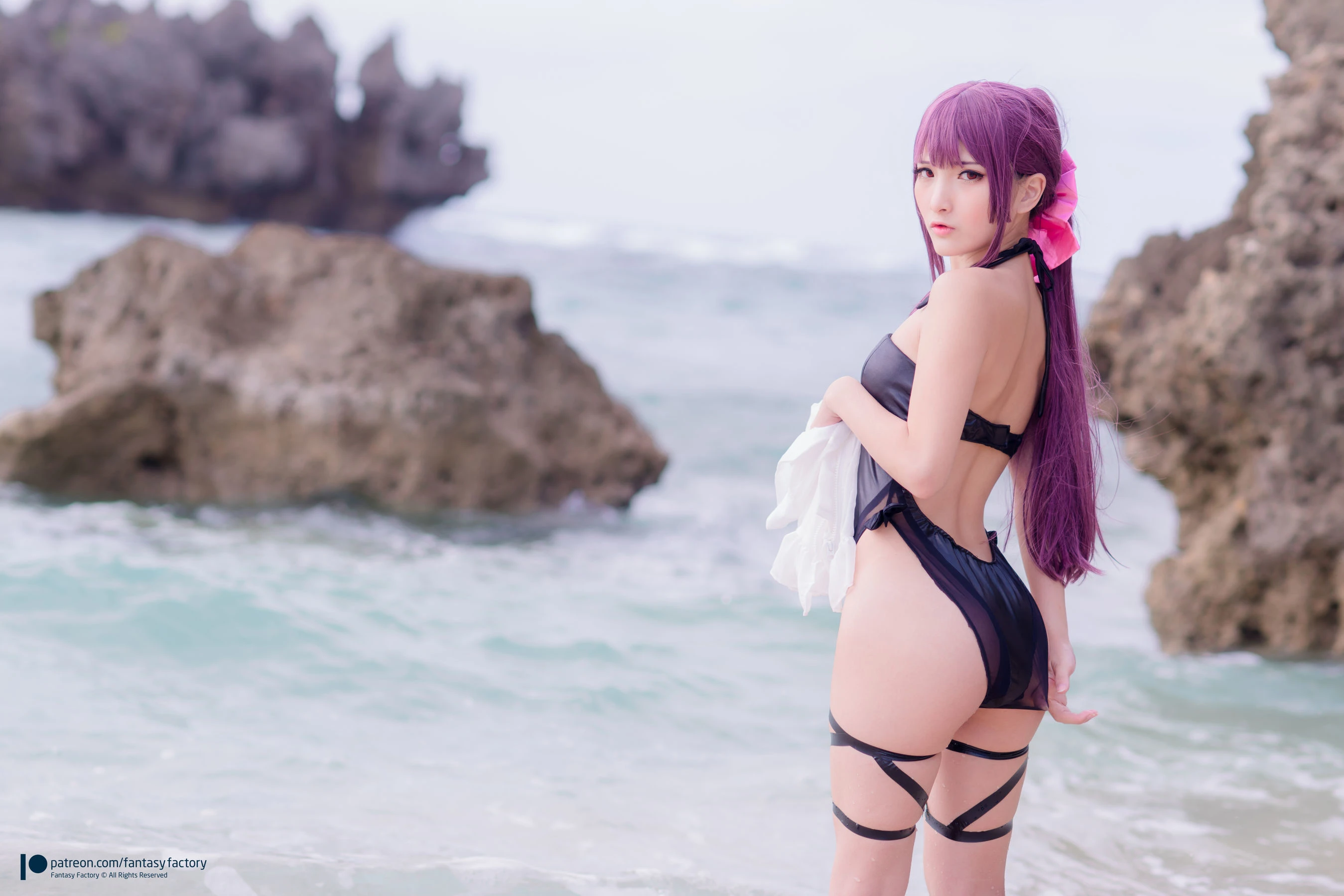 [Fantasy Factory] 小丁Cosplay – 海滩风情插图8