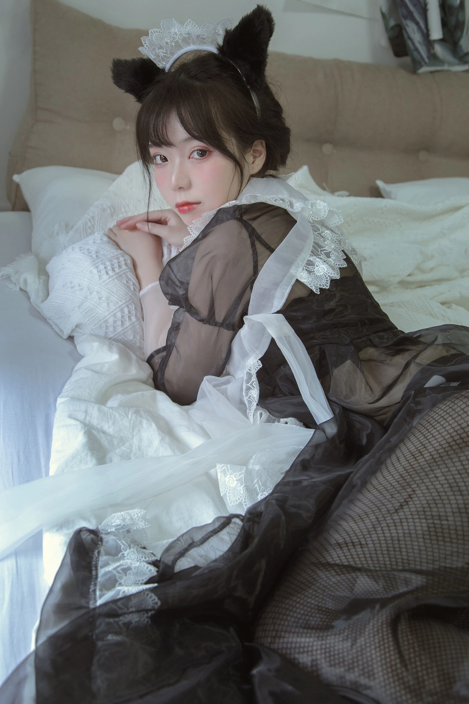可爱妹子Fushii_海堂 女仆 [30P]插图1