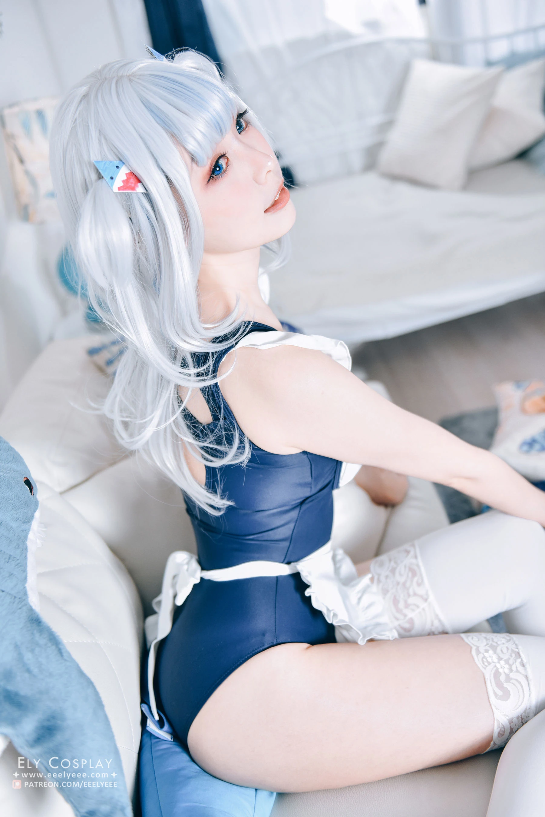 Ely_eee(ElyEE子) – Gura Swimsuit [19P]插图2