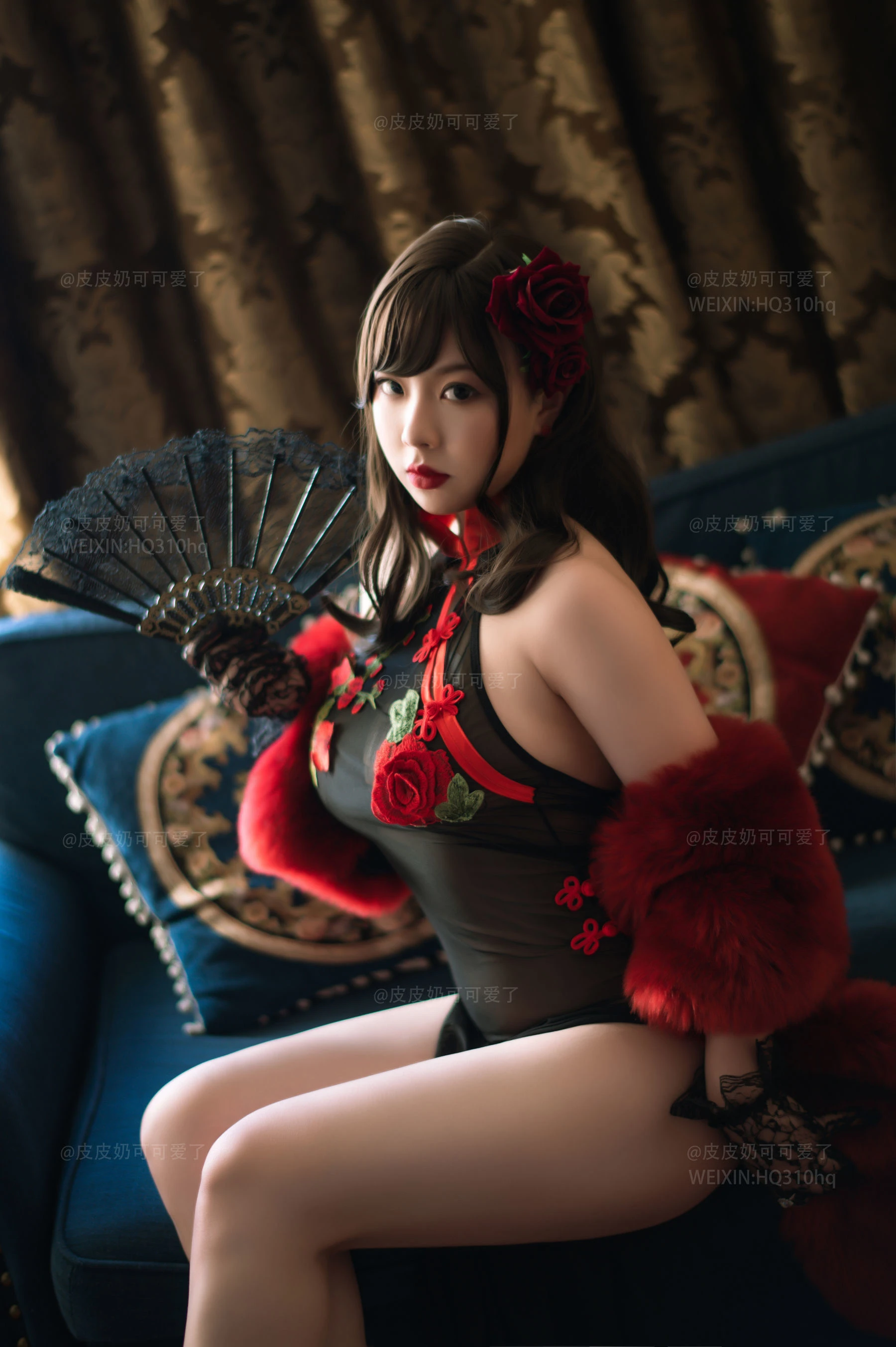 皮皮奶可可爱了啦 玫瑰插图5