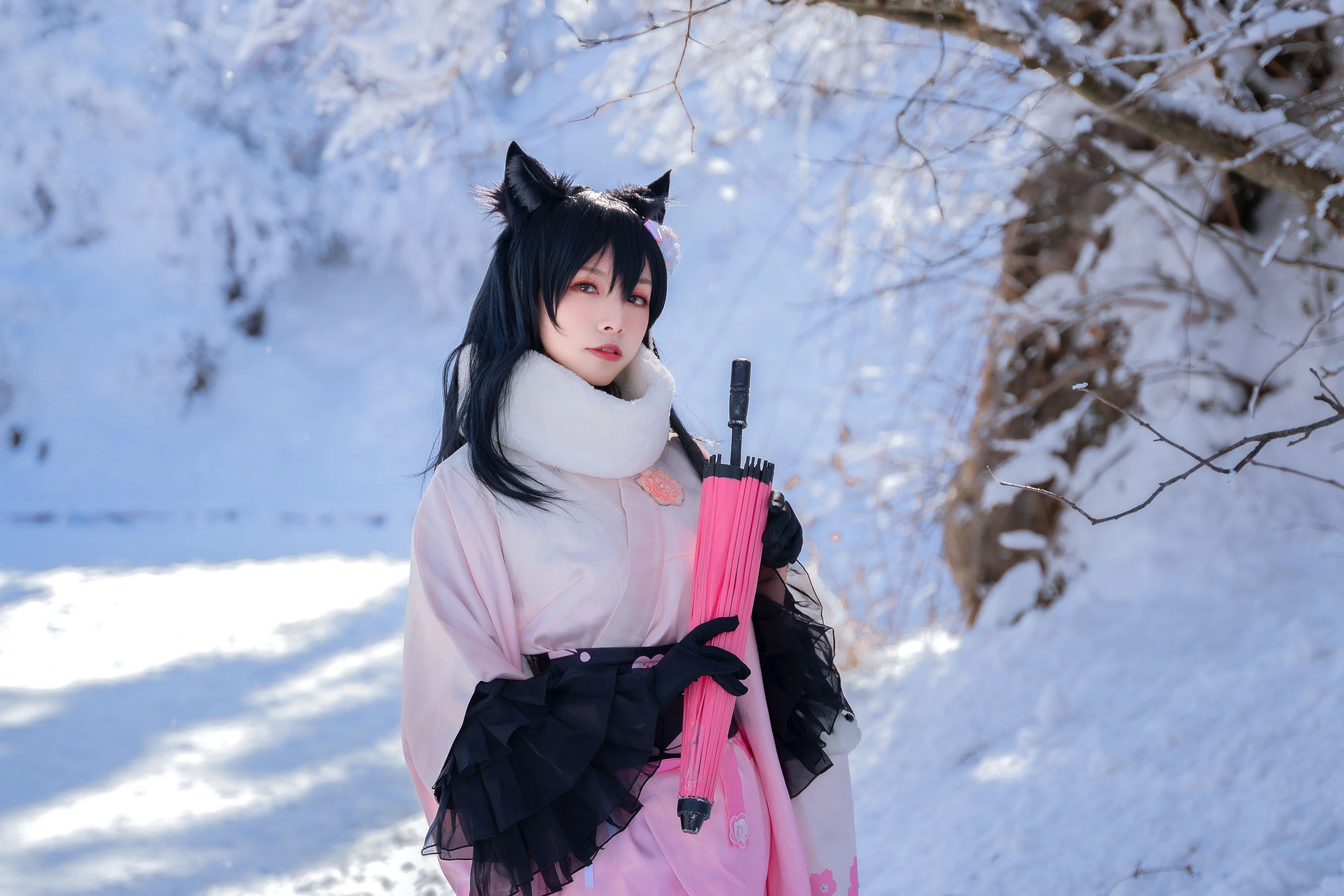 Neko-薇薇 – 爱宕和服 [44P]插图1