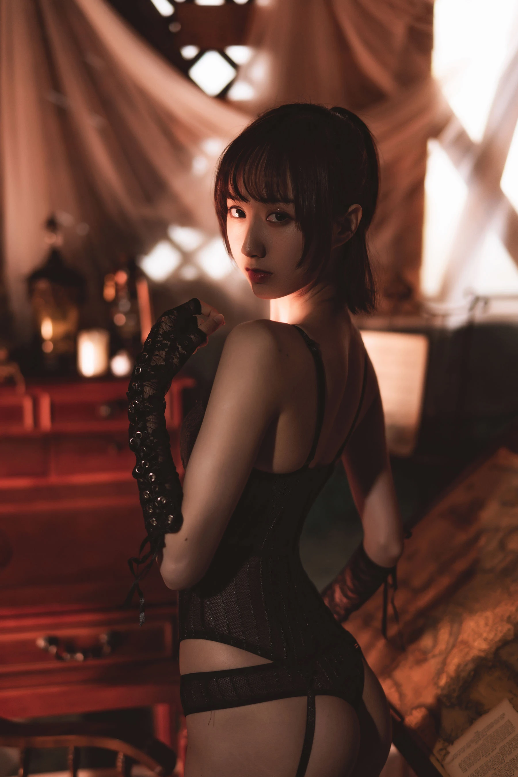 萌系小姐姐木绵绵OwO – 紧身内衣插图7