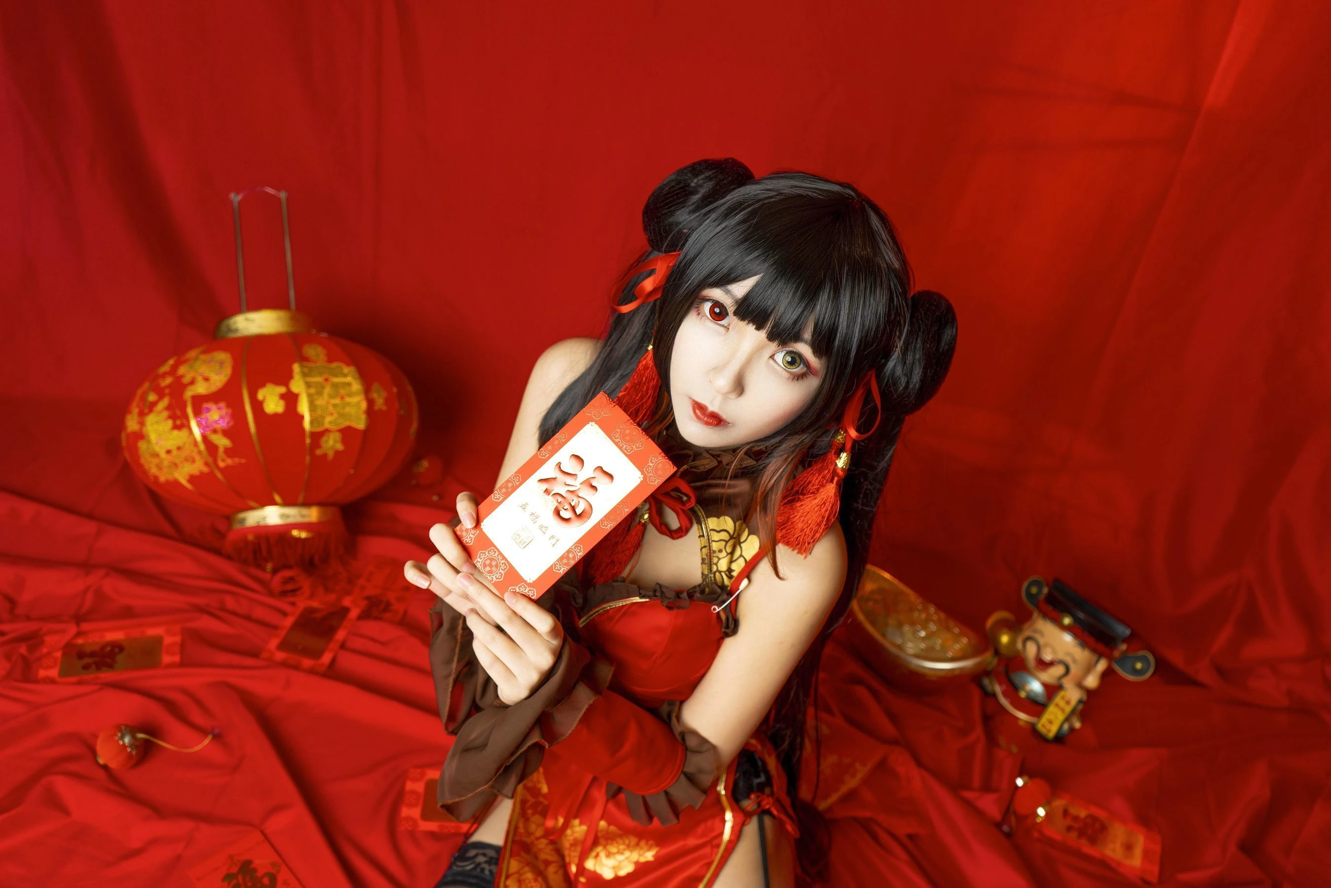 Coser小姐姐妍子坚不可摧 狂三新年插图4