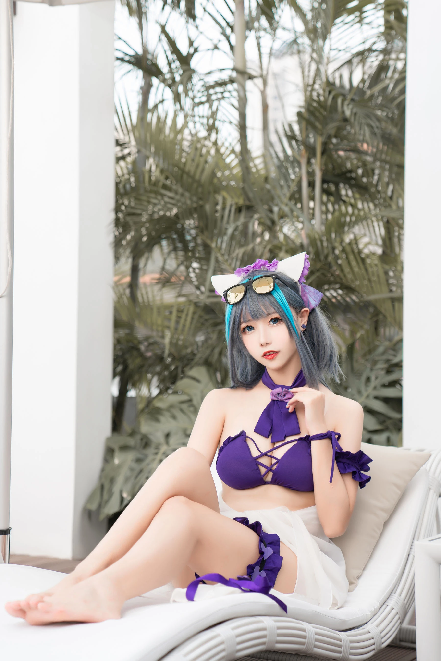 微博妹子Momoko葵葵 – 柴郡水着 [40P]插图3