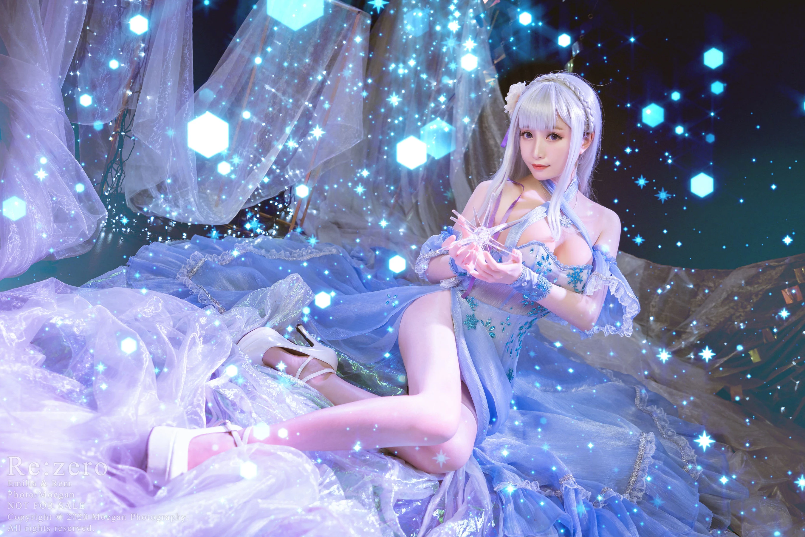 Miyana咪呀&紫玥桃 – 水晶连衣裙插图5