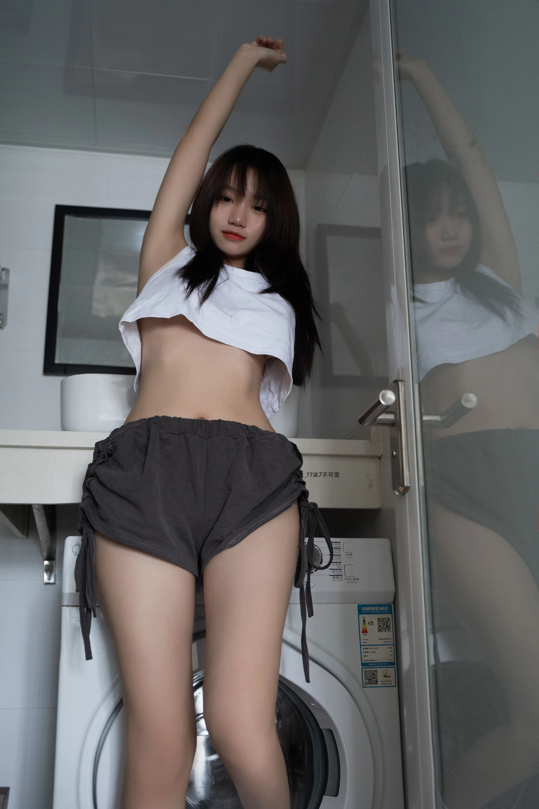动漫博主柒柒要乖哦 – 初恋背心 [111P]插图6