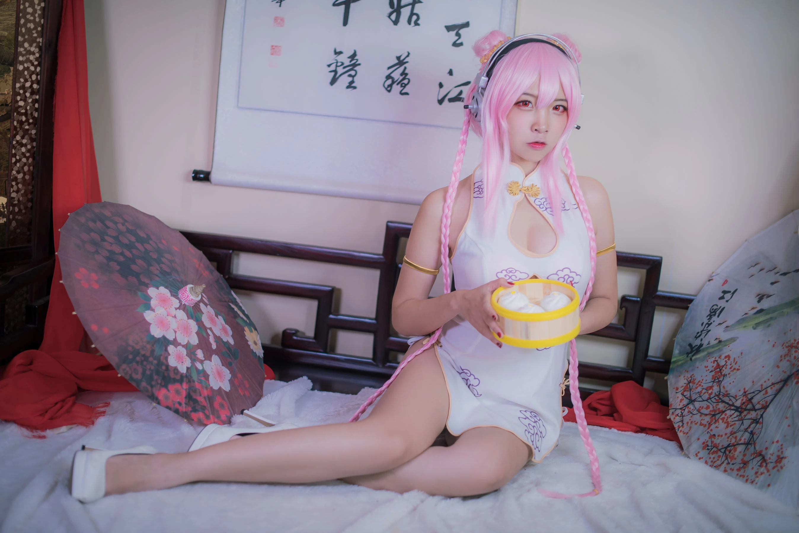 人气Coser二佐Nisa – 索尼子旗袍 [14P]插图2