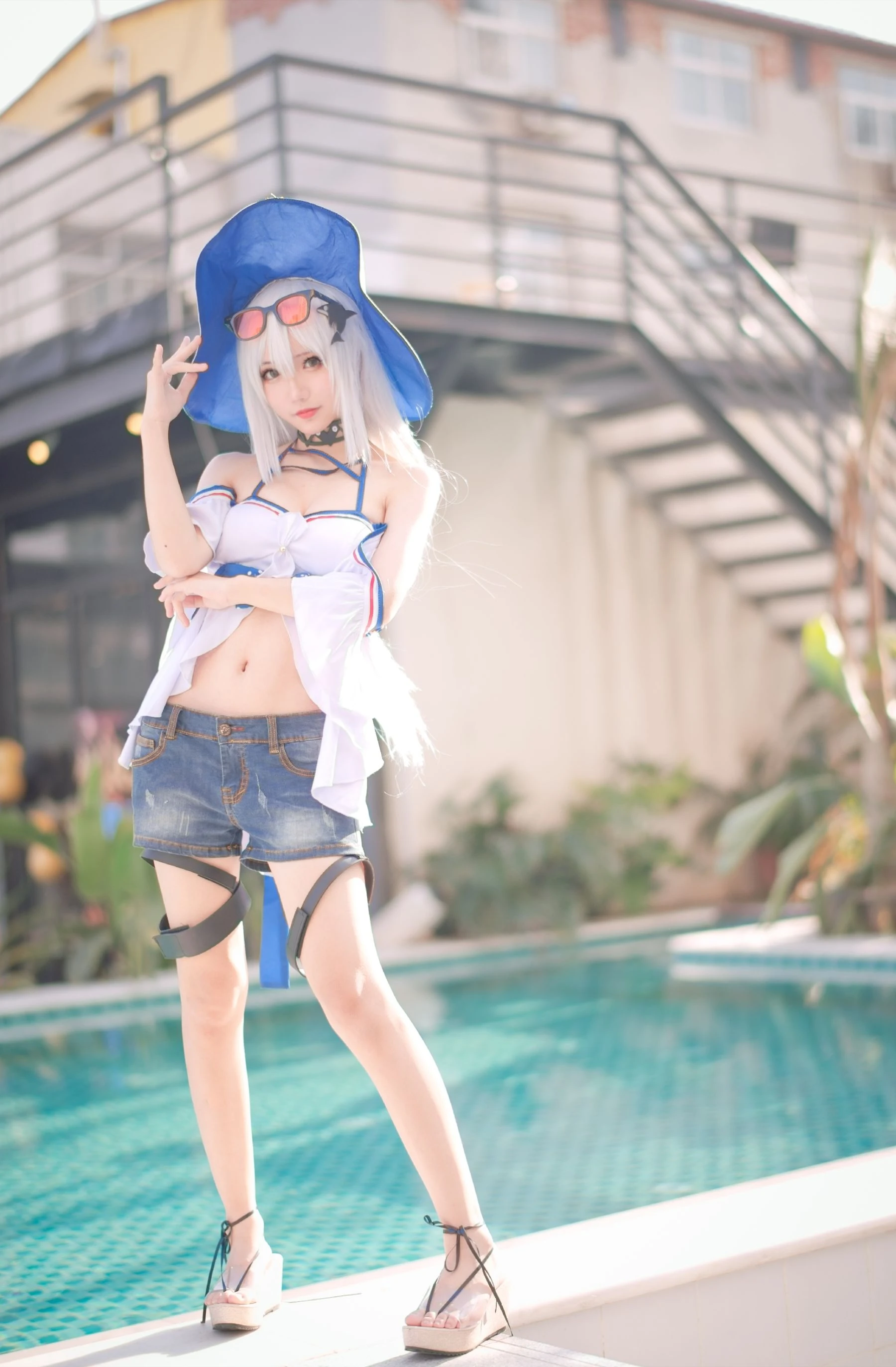 花柒Hana – 斯卡蒂泳装 [17P]插图4